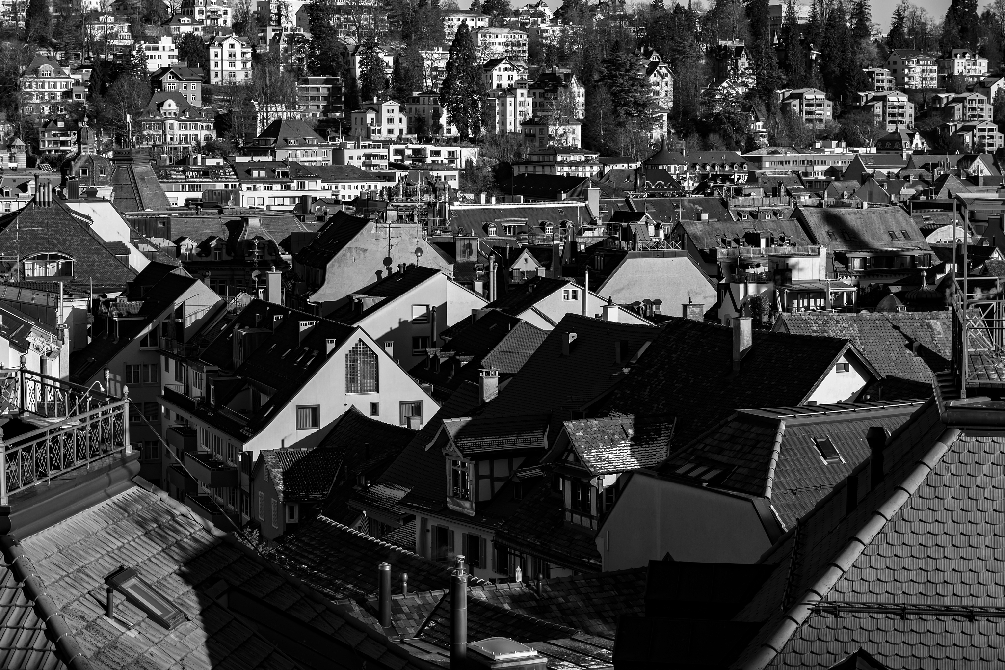 cityscape over st gallen