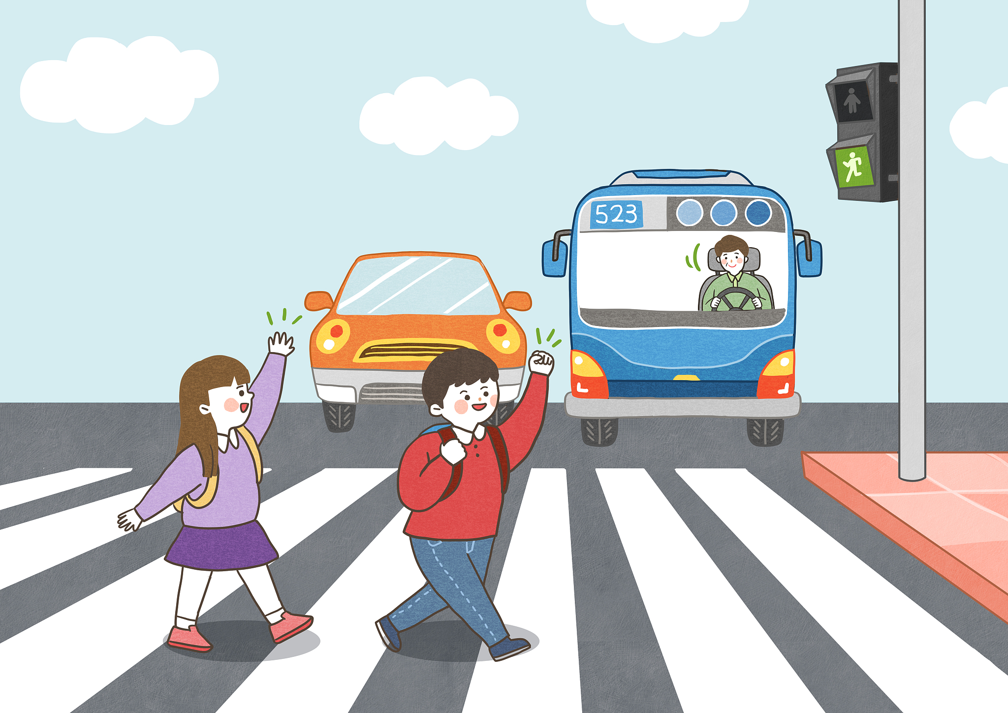 在一个现代化的城市中人们生活安逸而文明主人公是一个名叫李明的年轻人他对守法和安全出行有着极强的意识。	李明每天骑着自行车上班。他从小就被父母教育要守法不仅是为了自身安全也是为了构建一个和谐的社会。每次骑车上路之前他都会戴上头盔、系好安全带还会检查车辆的部件是否正常。	一天李明骑着自行车走在一条繁忙的街道上。突然他看到前方有一个红灯于是他停下来等待绿灯。接着一个红色轿车急速冲过红灯差点与其他车辆发生