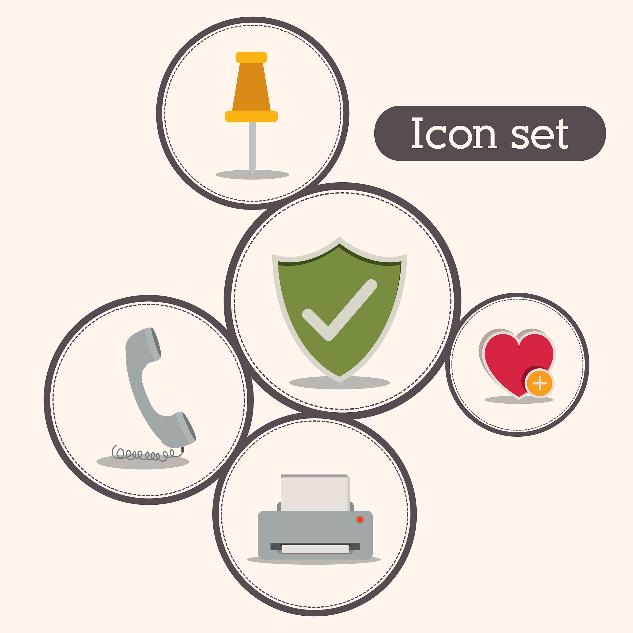 icon set design