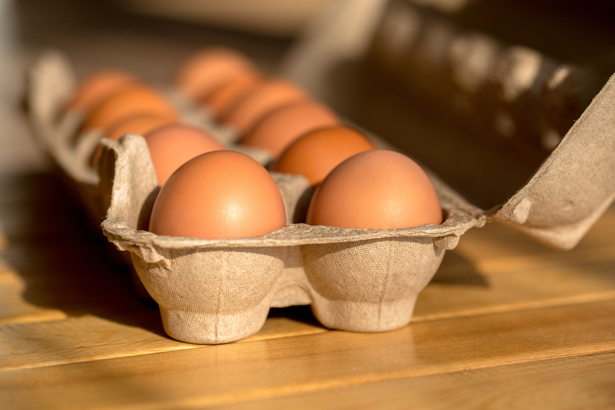eggs in egg box