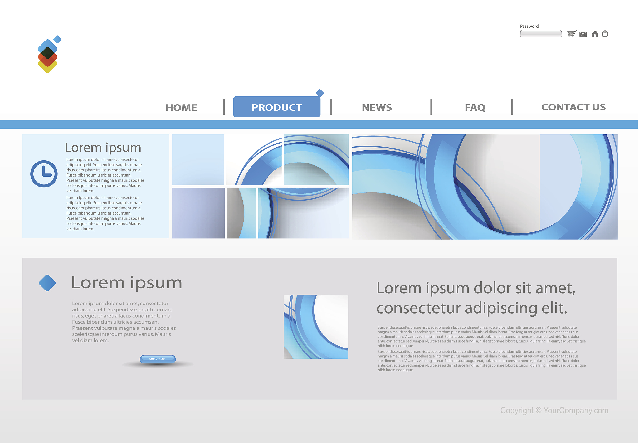 website template
