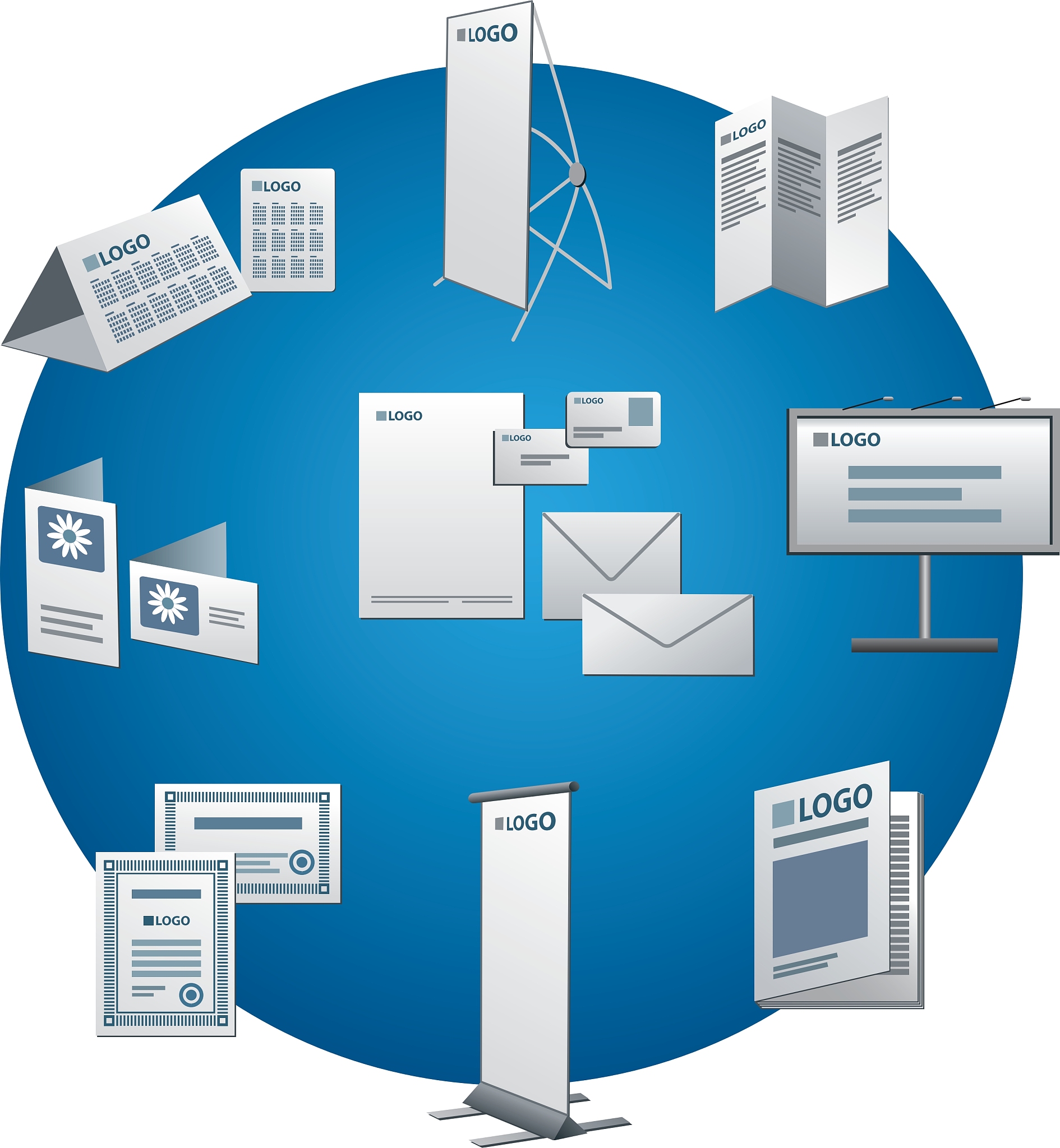 aprint advertising icons