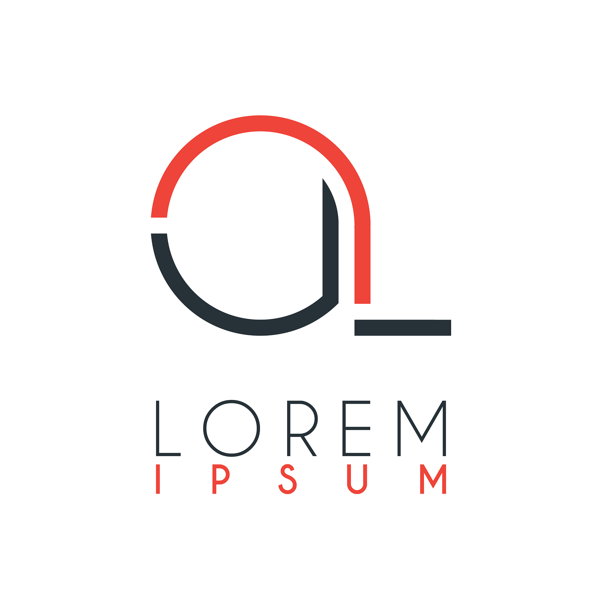 the logo between letter o and letter l or ol