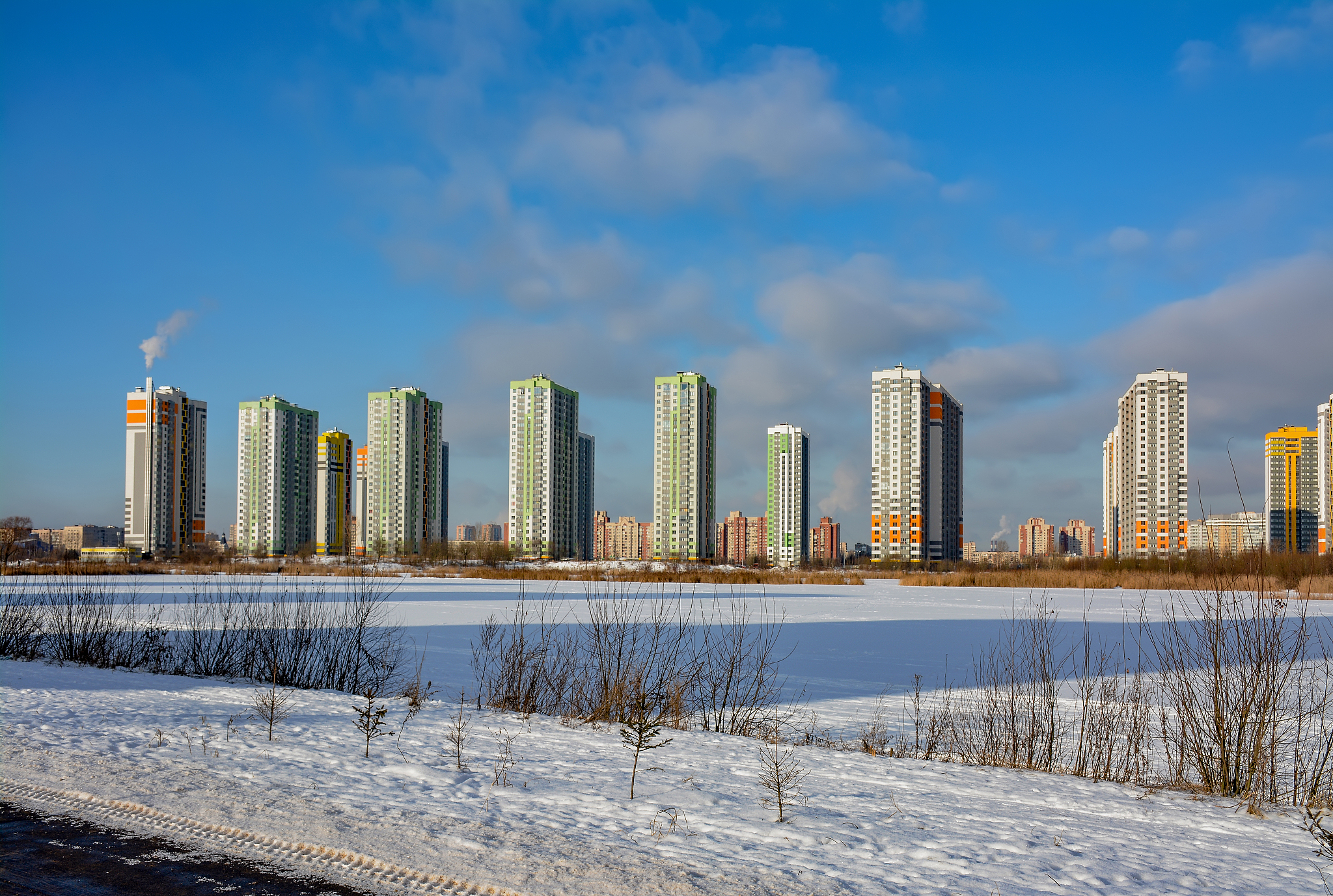 a new residential district