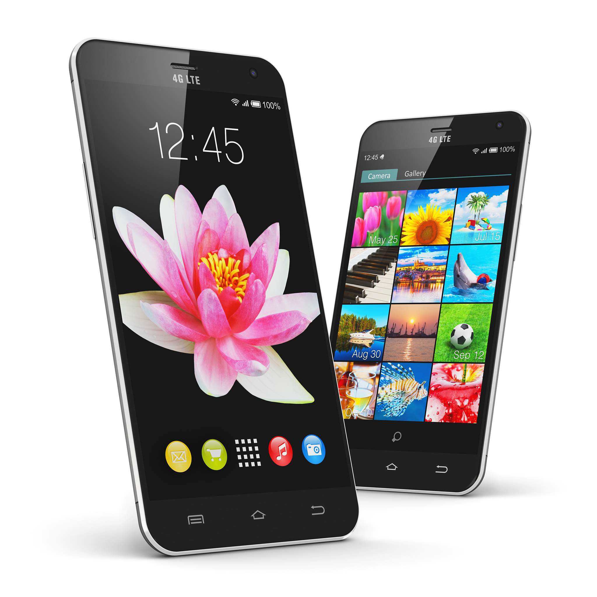 modern touchscreen smartphones