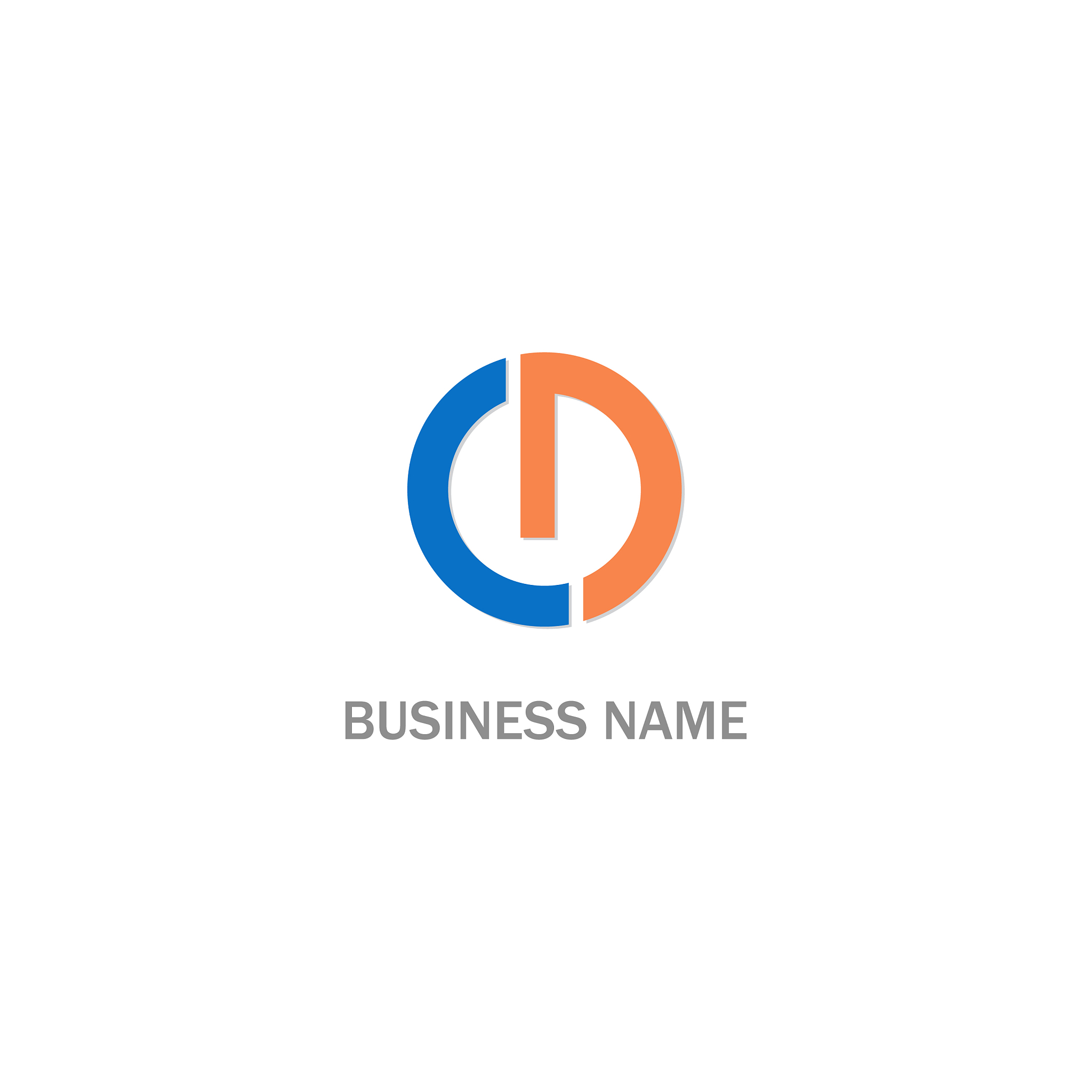 round shape circle logo