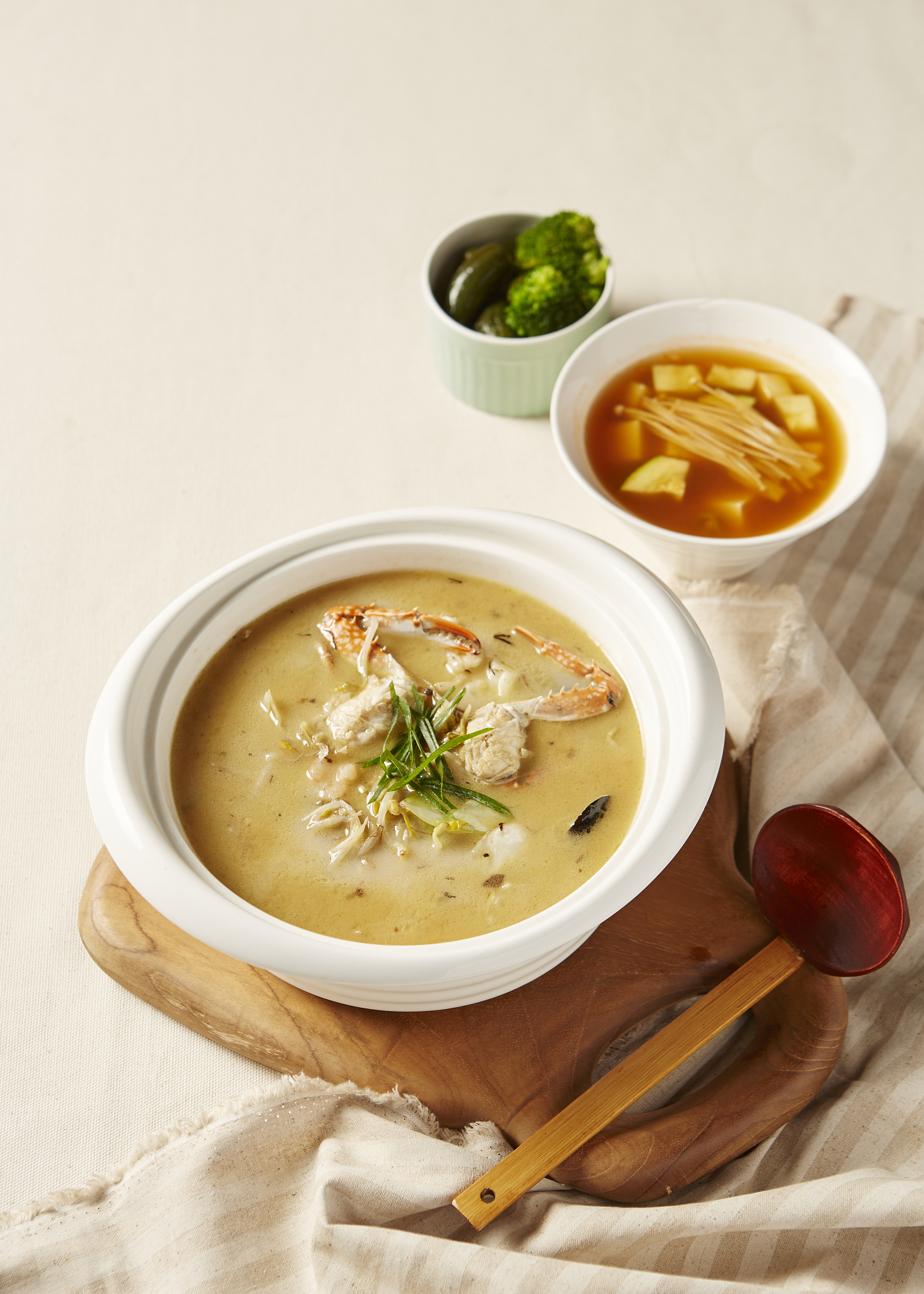 japanese food on a dining table