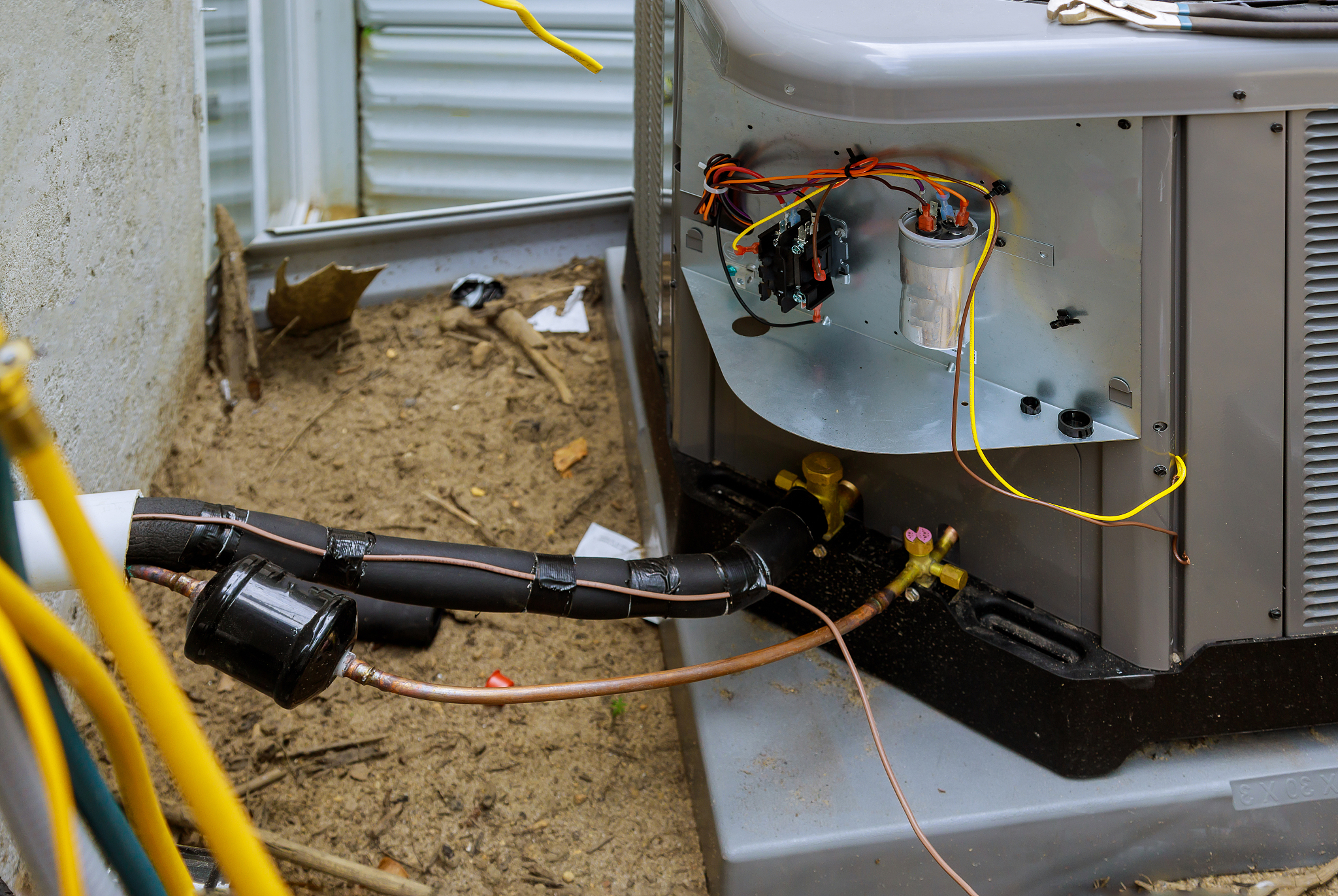 空调连接压缩机需要安装什么线