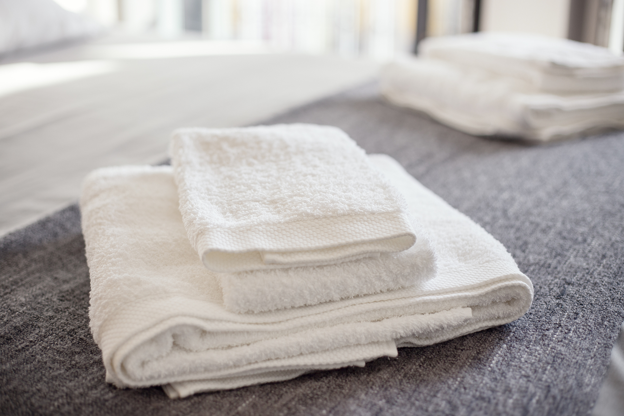 fresh and clean towels