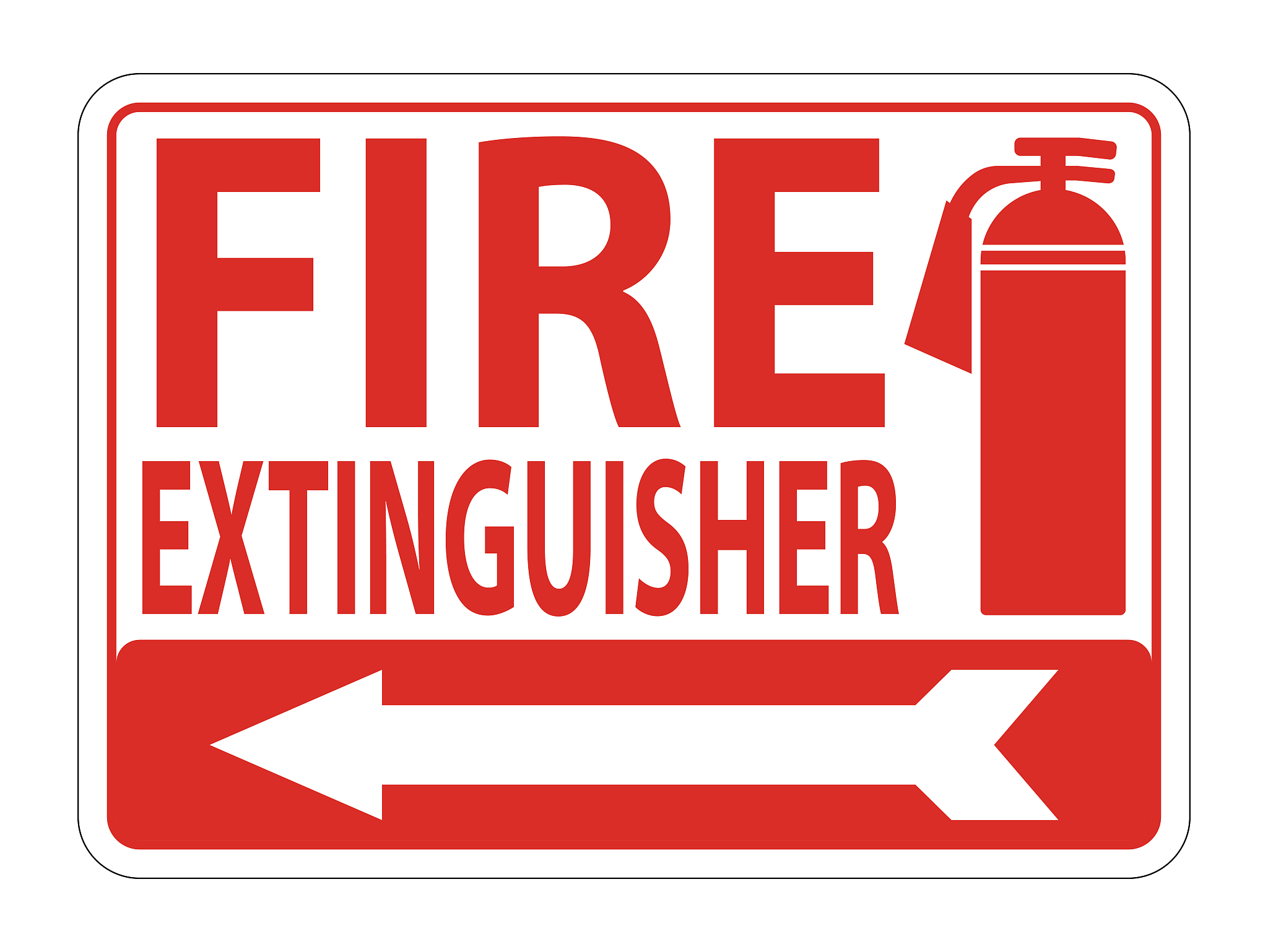 fire extinguisher sign isolate on white background,vector illust