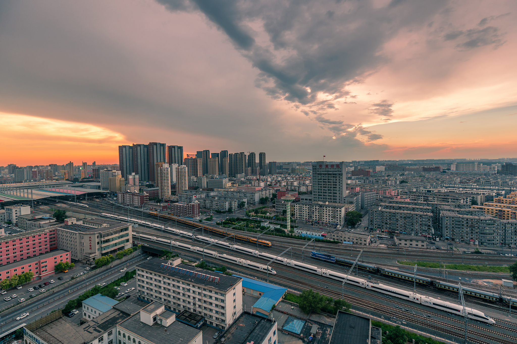 沈阳北站铁路枢纽