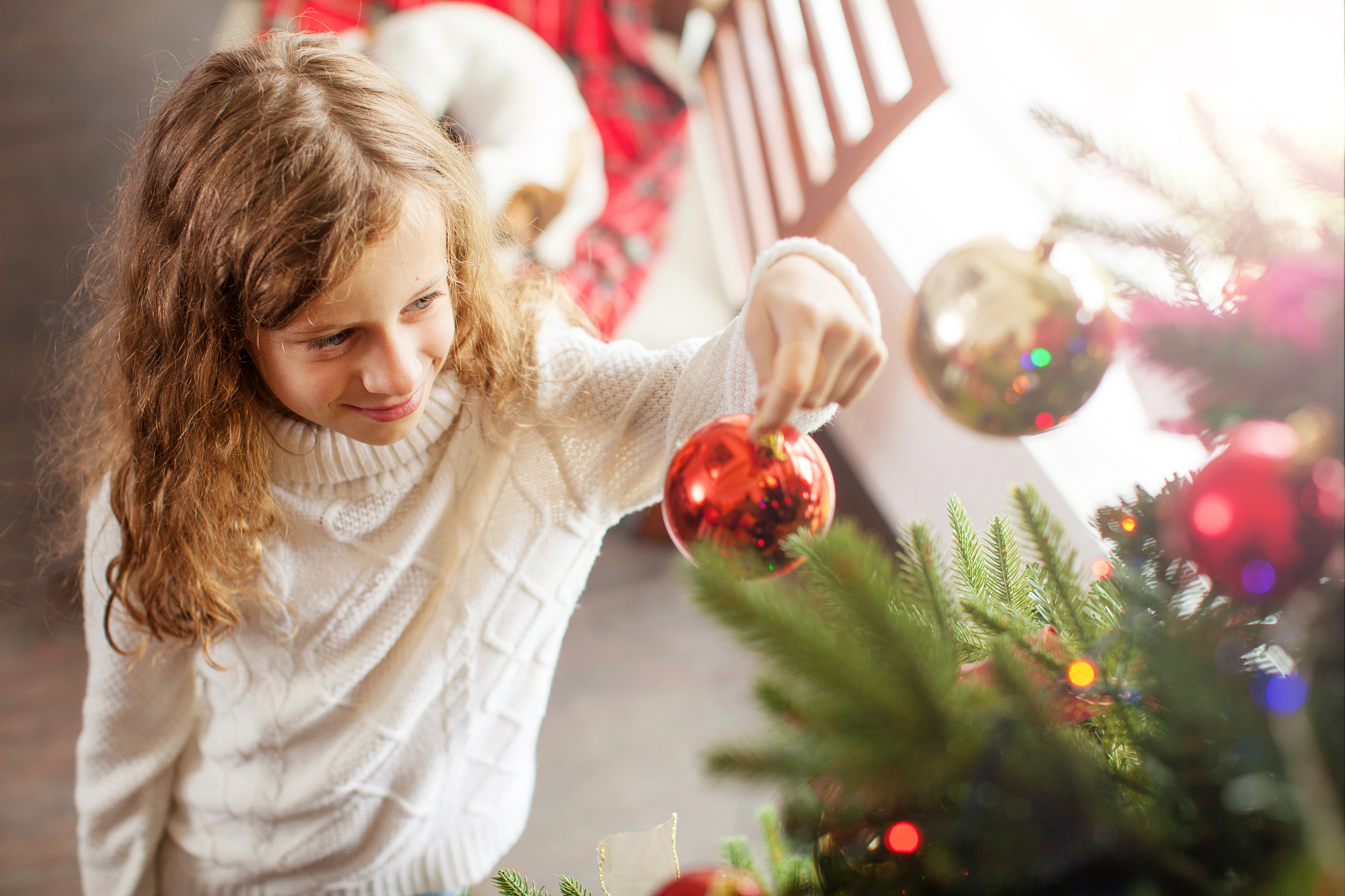 child decoration christmas tree