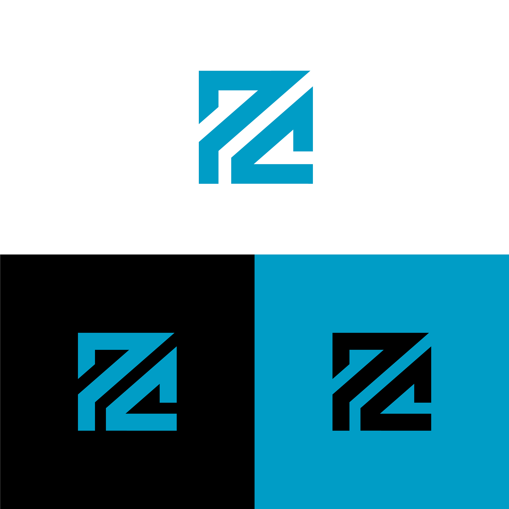 pc initial letter logo monogram logotype design