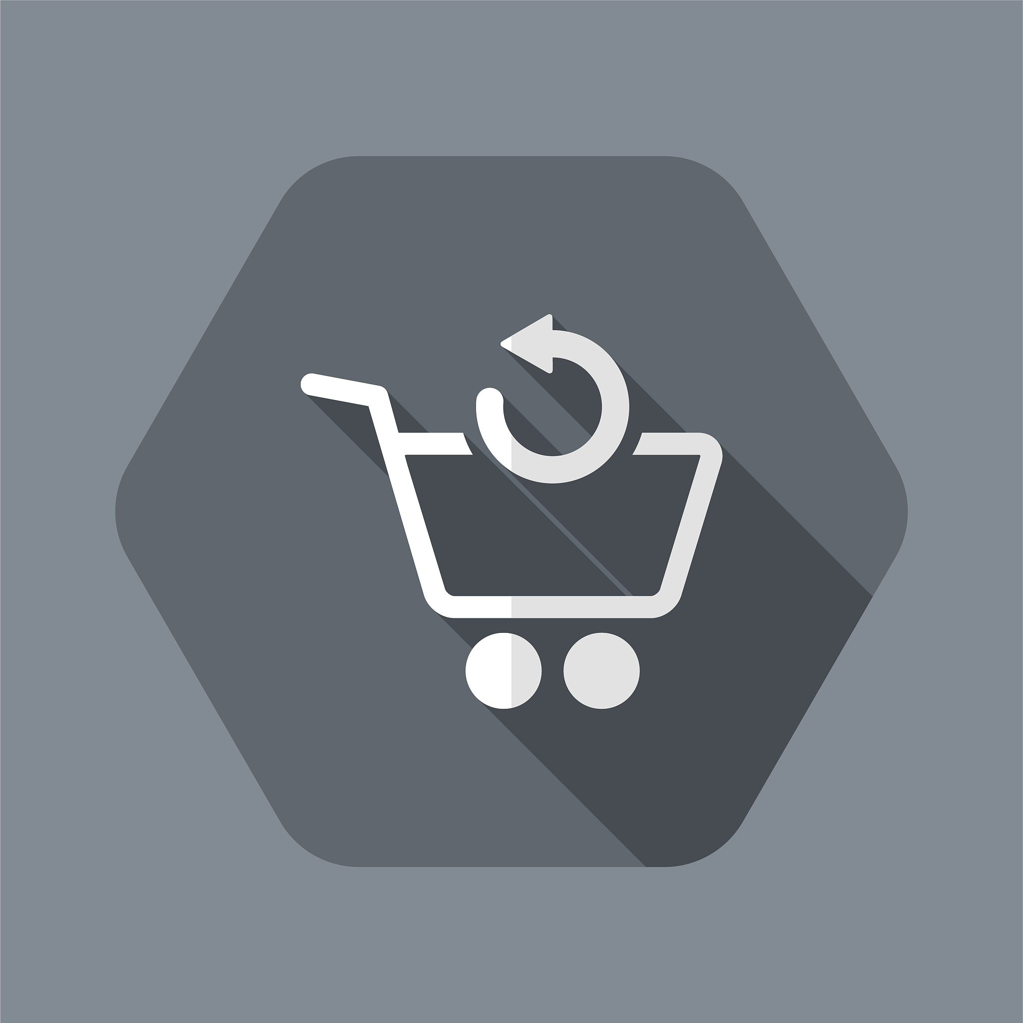 back web shop icon