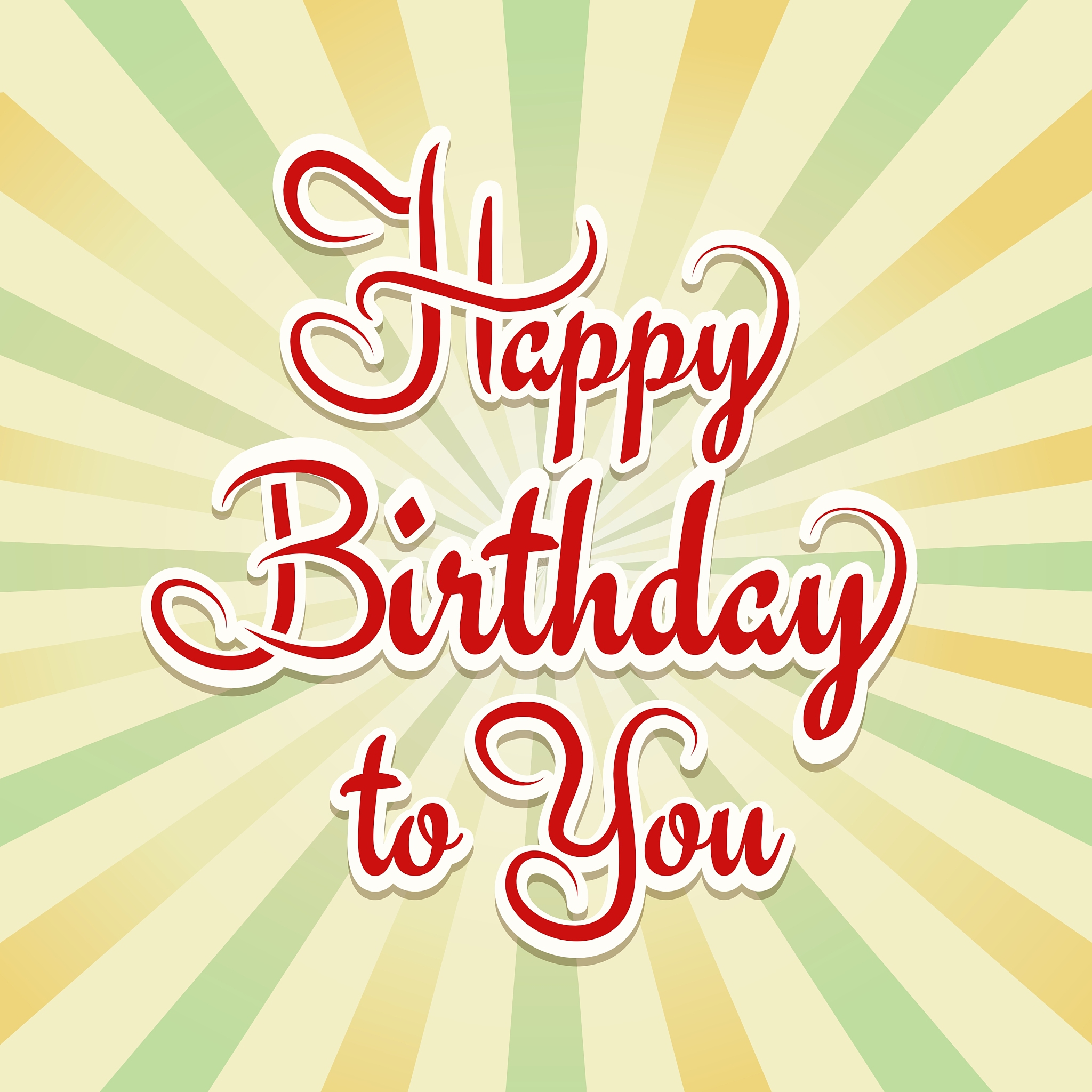 3- Happy birthday to you! - ______!AHappy birthday to youBIm very gladCThats all rightDThank you