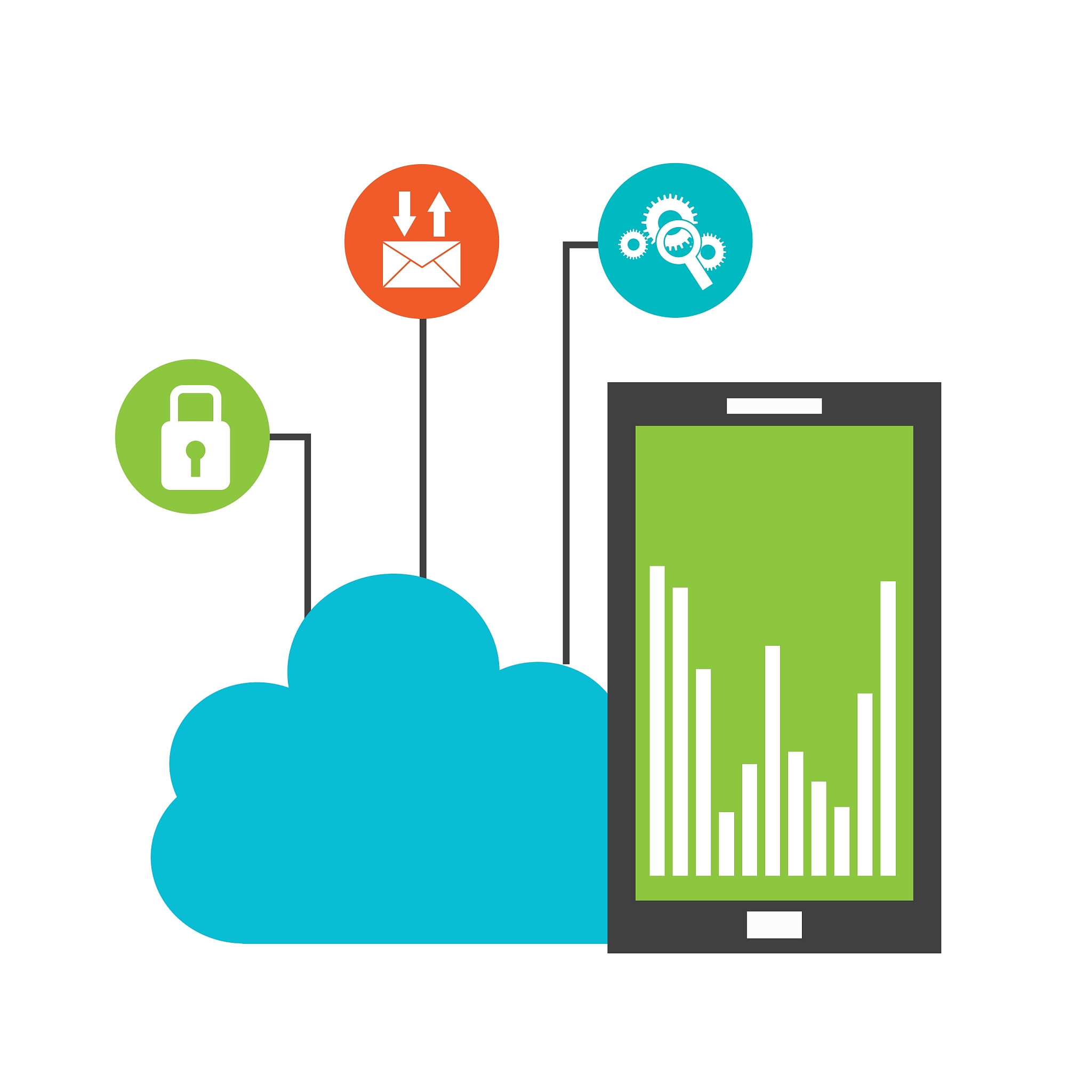big data management icons