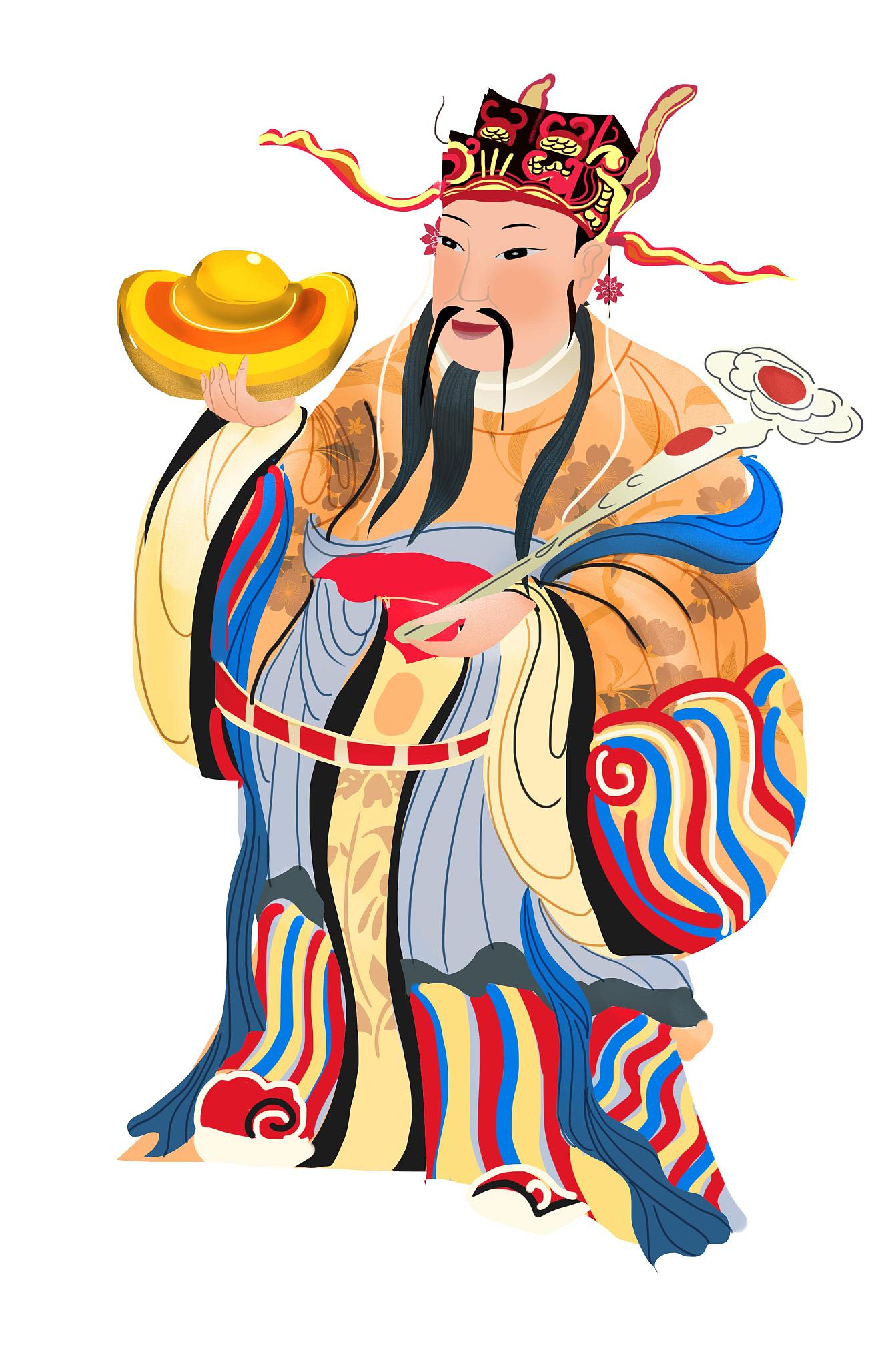 财神：中国传统文化中的财富之神