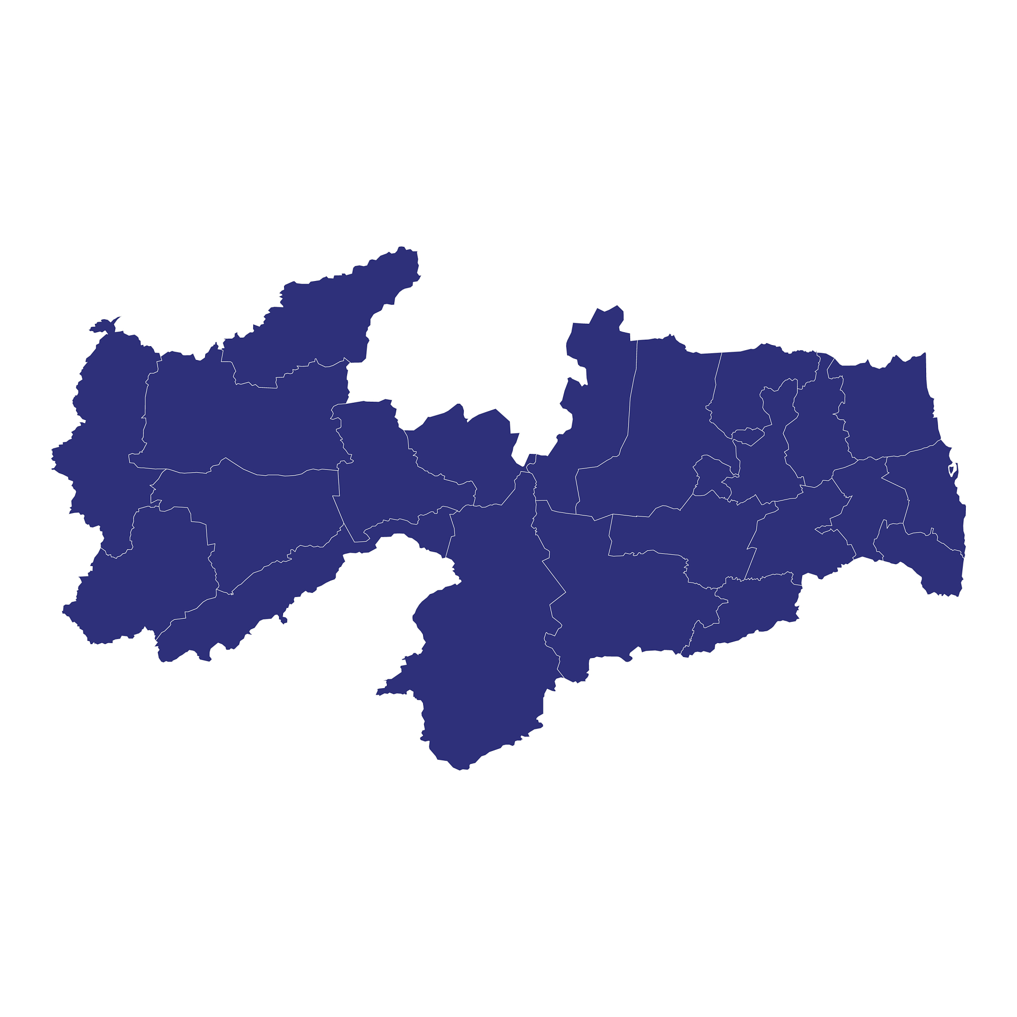 high quality map is a state brazil