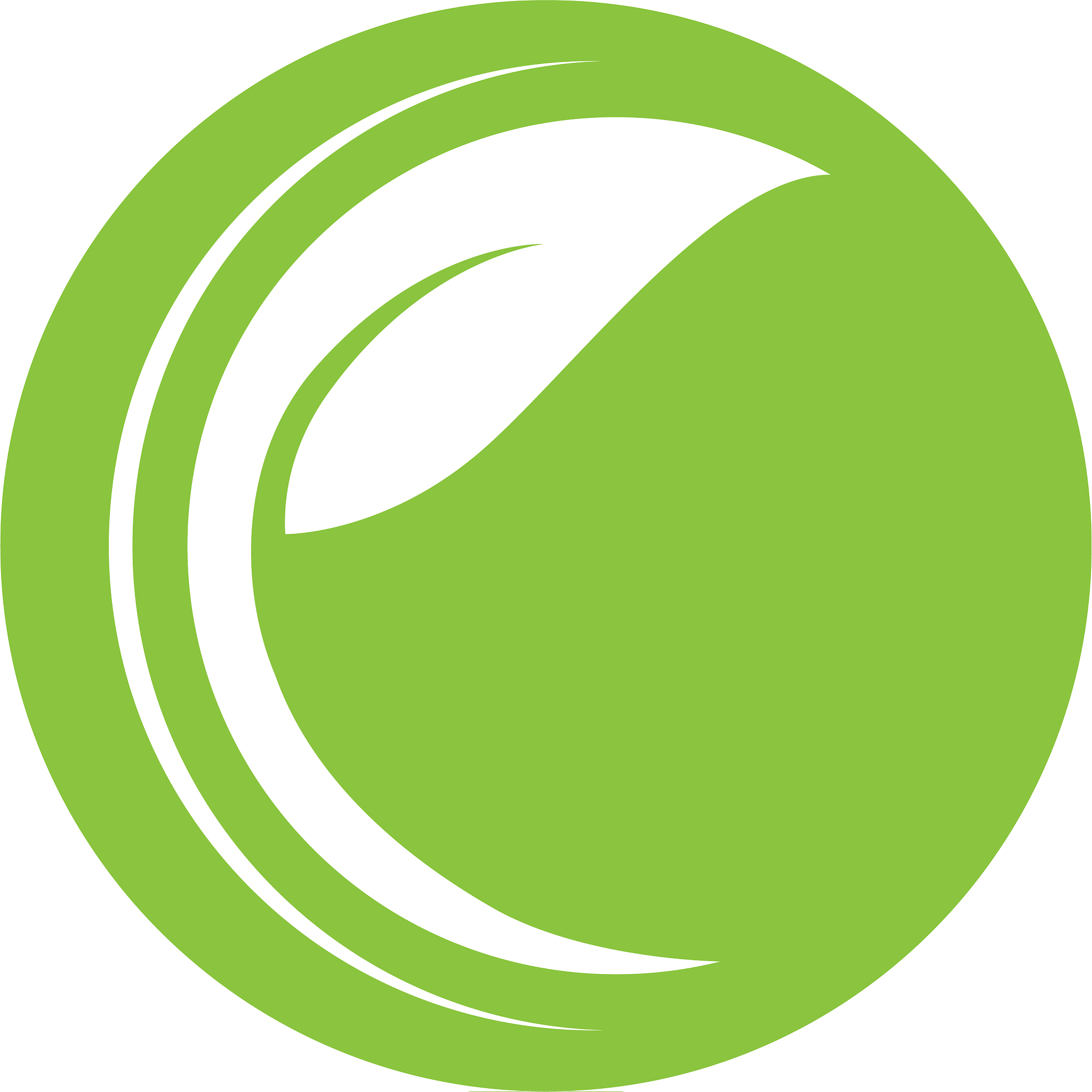 green leaf ecology nature element icon