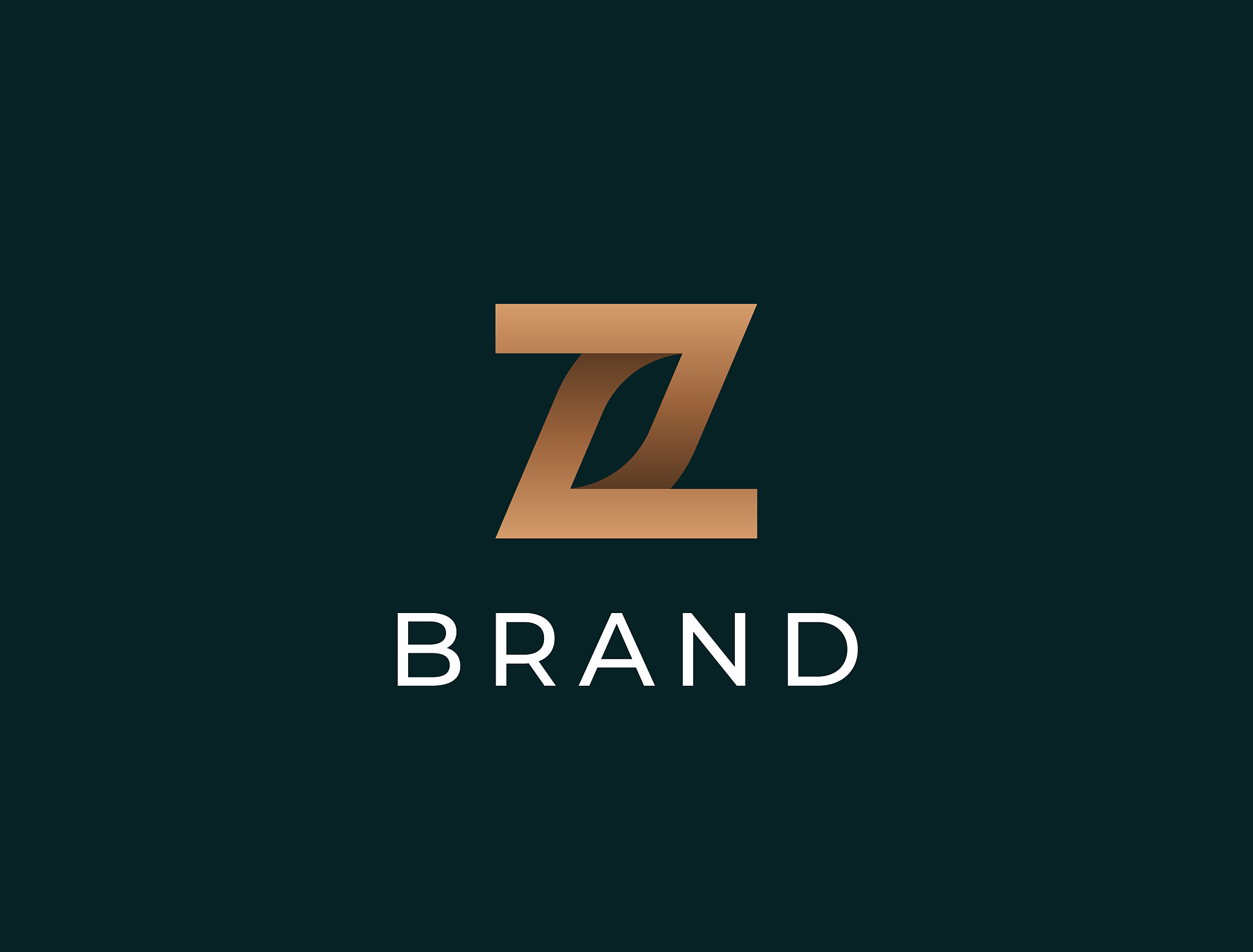 abstract letter z logotype. modern logo idea sign. universal emb