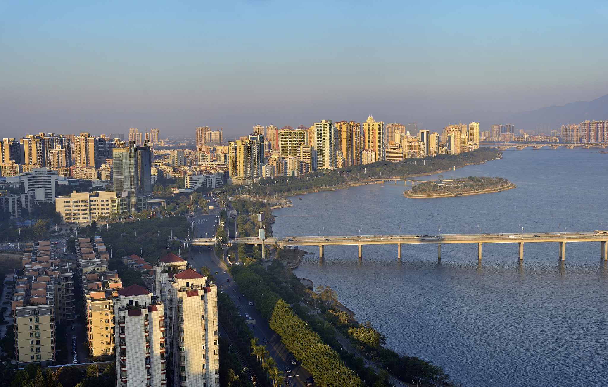 广东省清远市城市风光