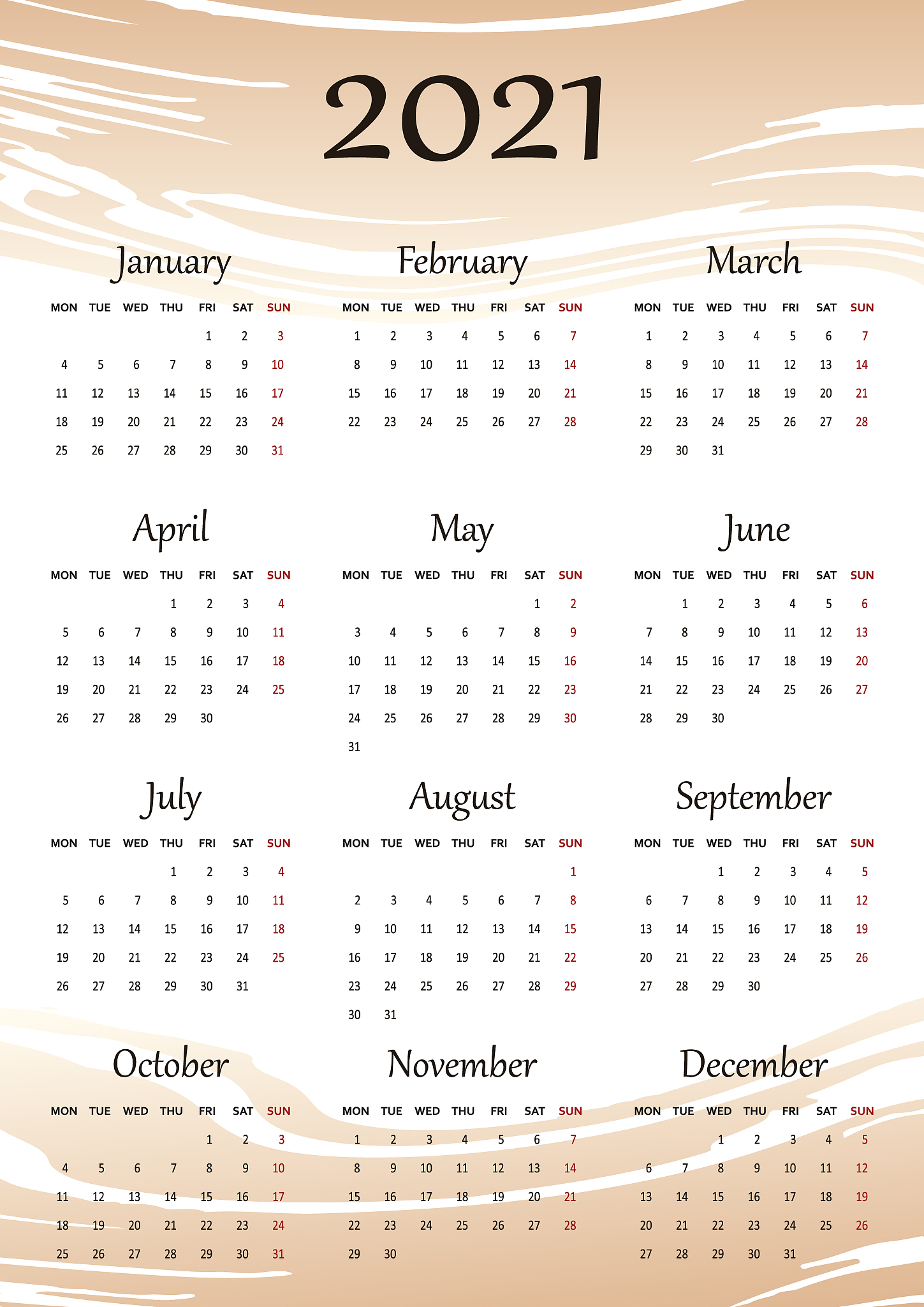 2021年 - 今年是哪一年？