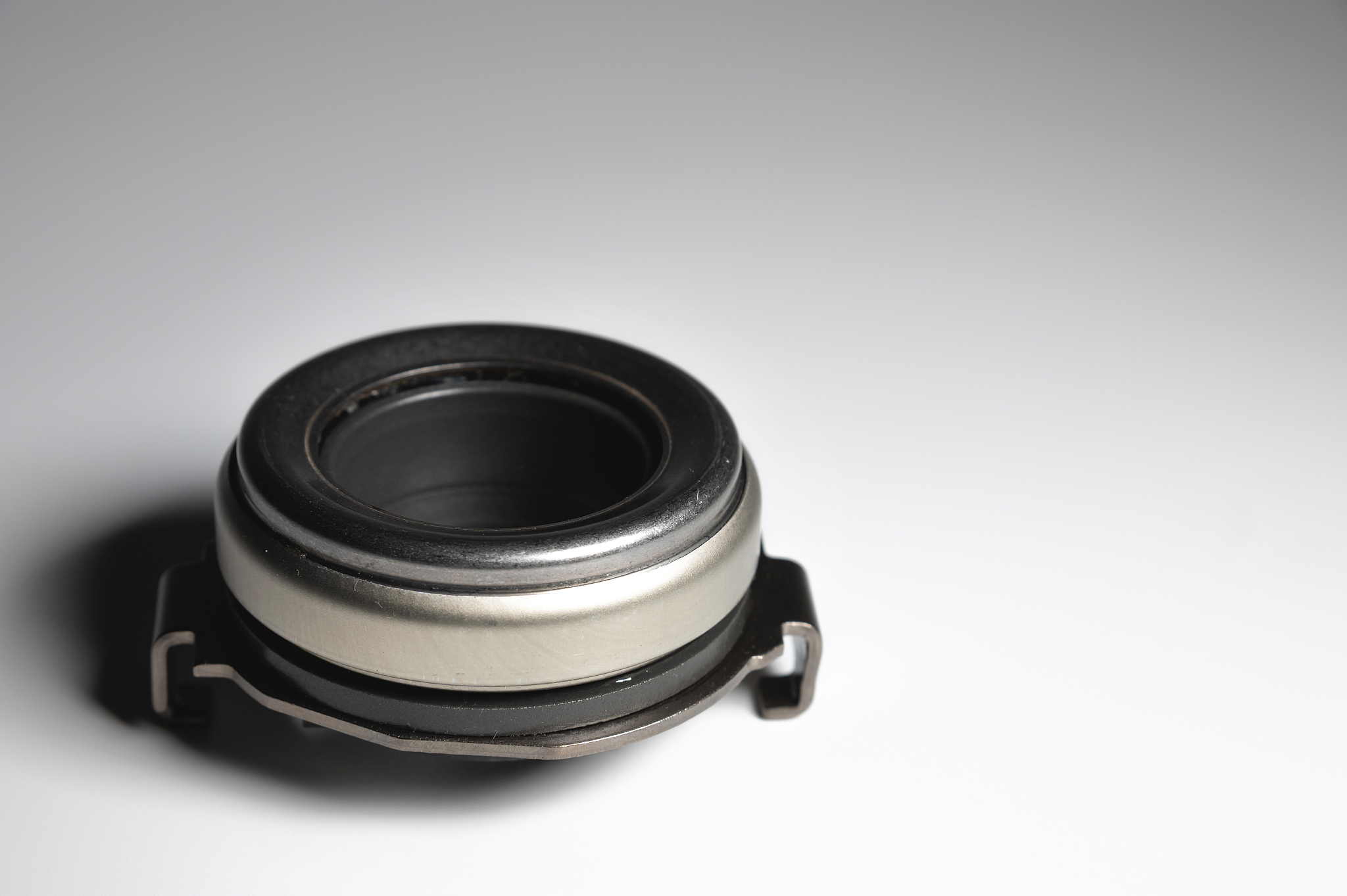 new clutch release bearing auto on a gray background