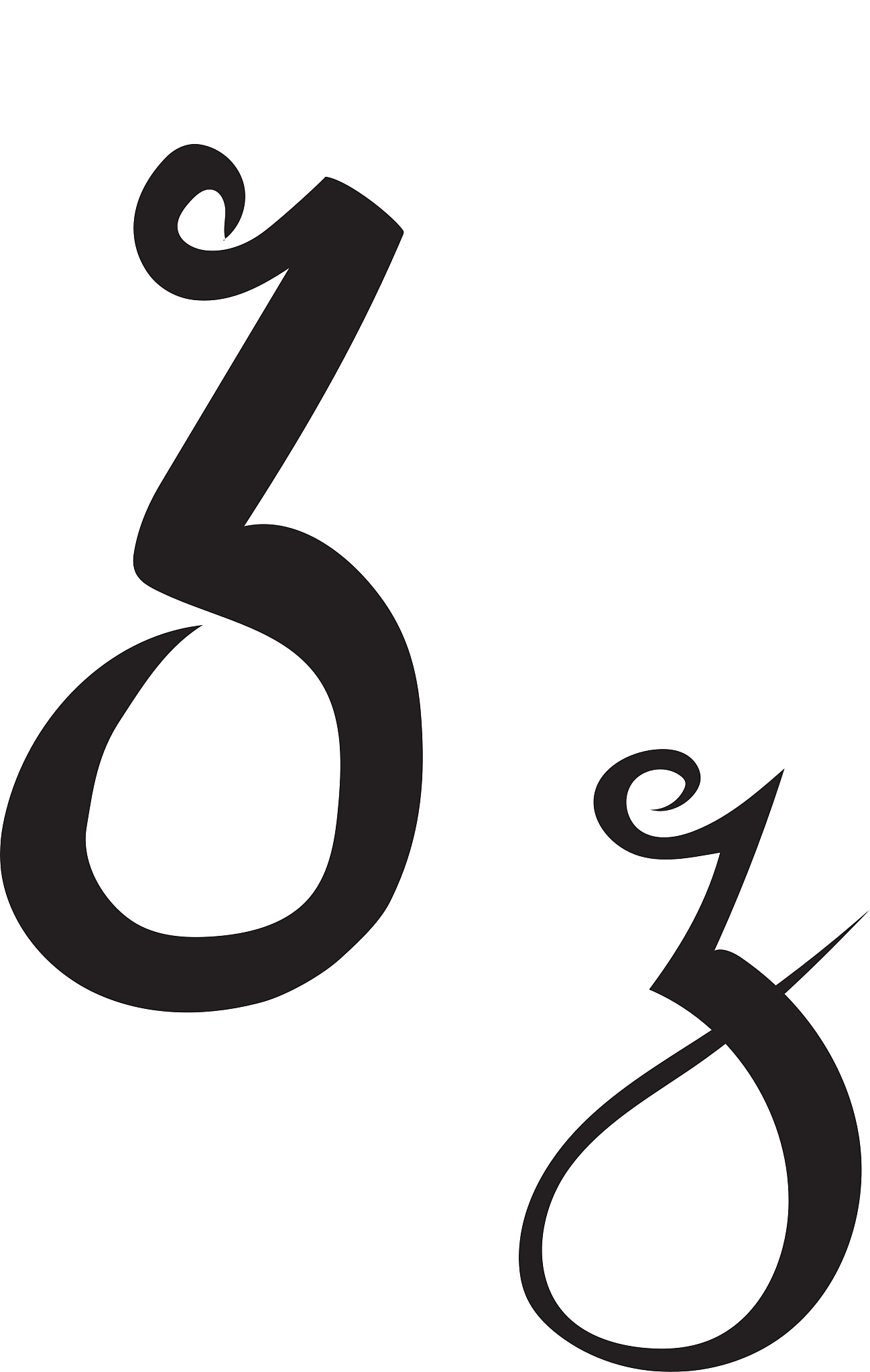 letter alphabet calligraphy handwritten