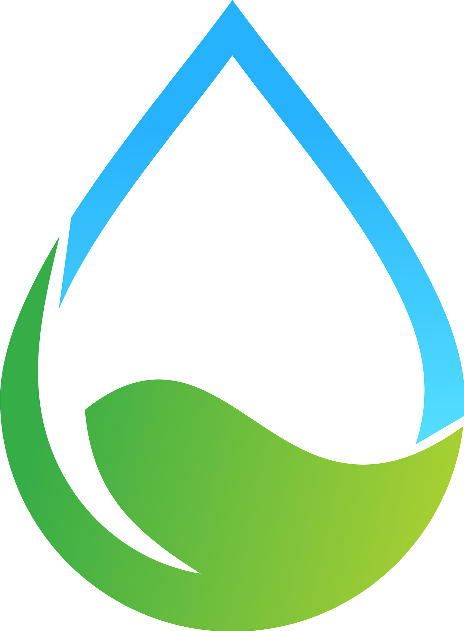 care water logo icon design