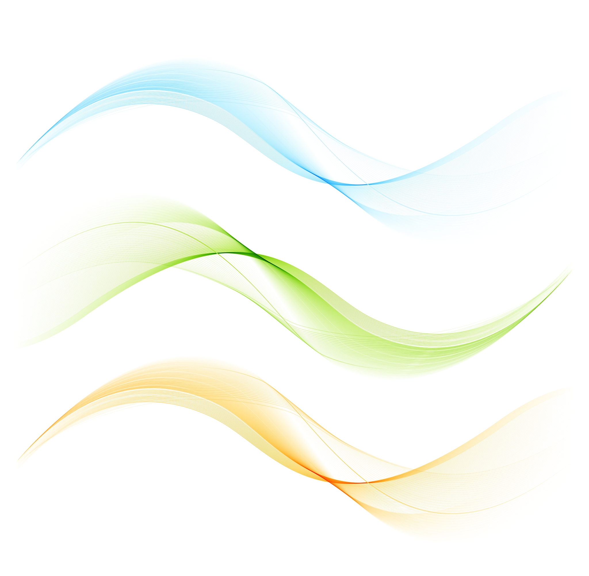 abstract curved lines background template