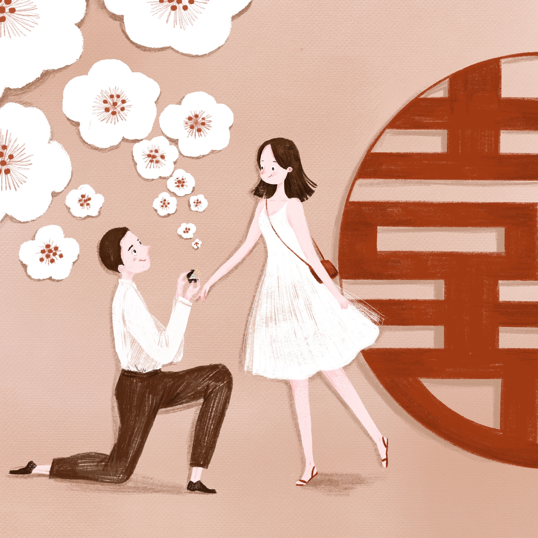 七年感情的承诺：我的求婚