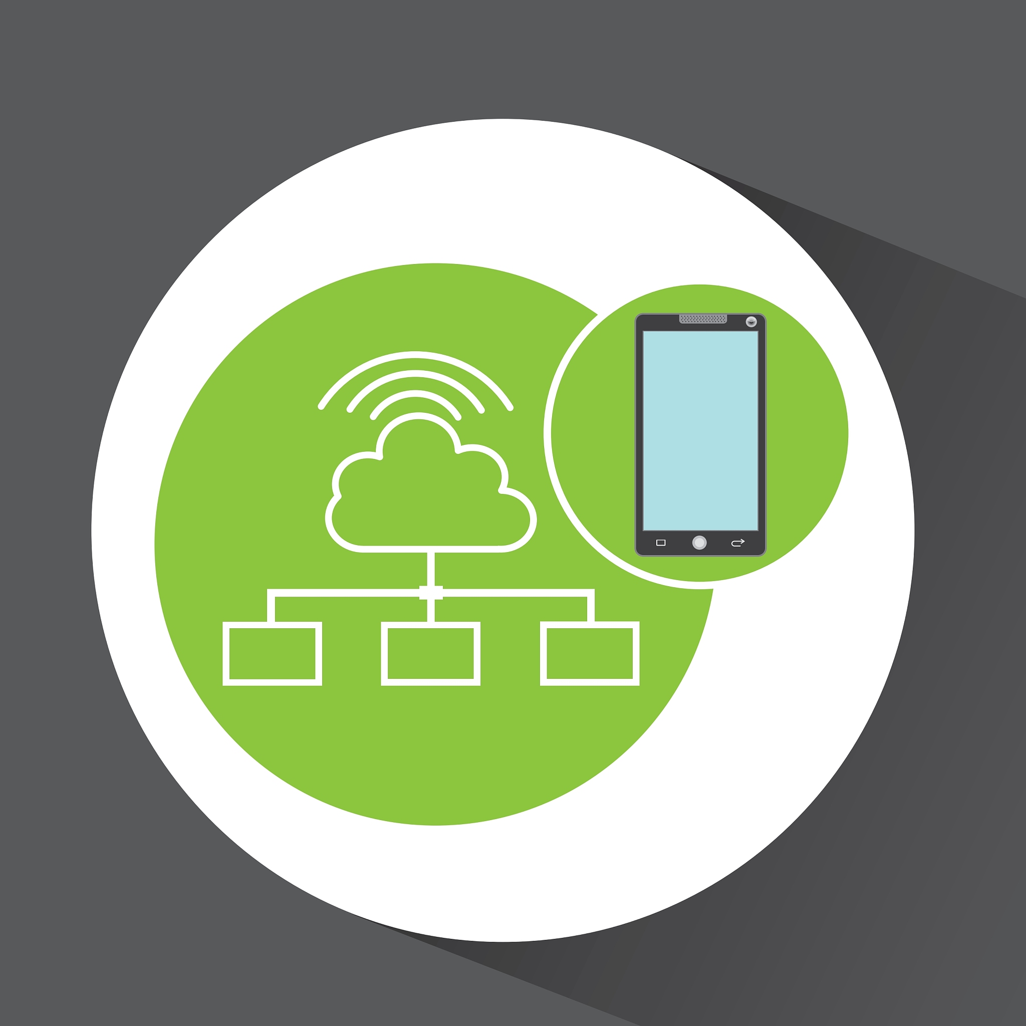 smartphone app development cloud connection
