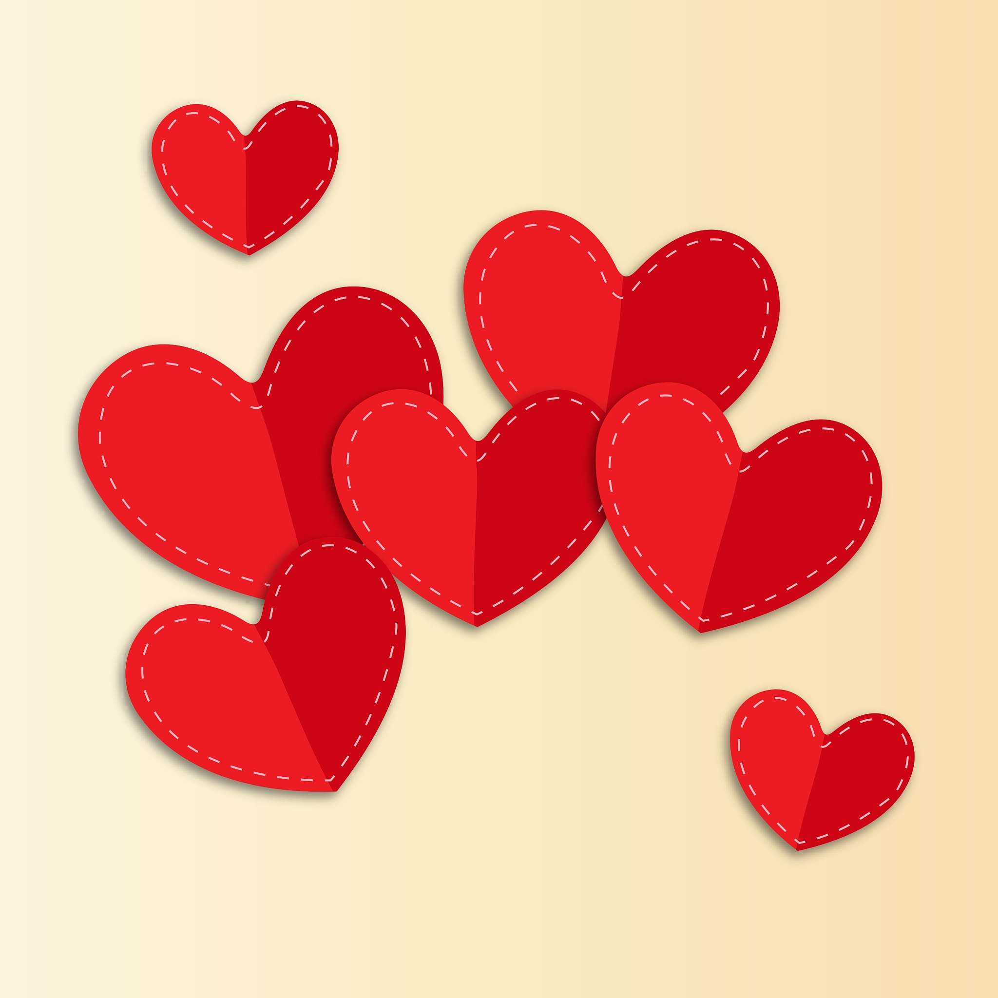 在每句话的结尾加上❤符号