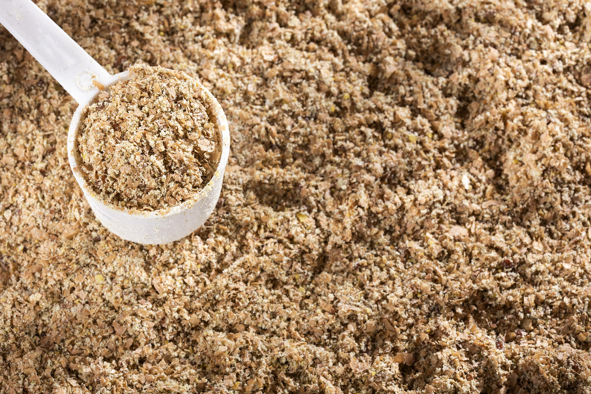 food powder based on soy fiber with psyllium