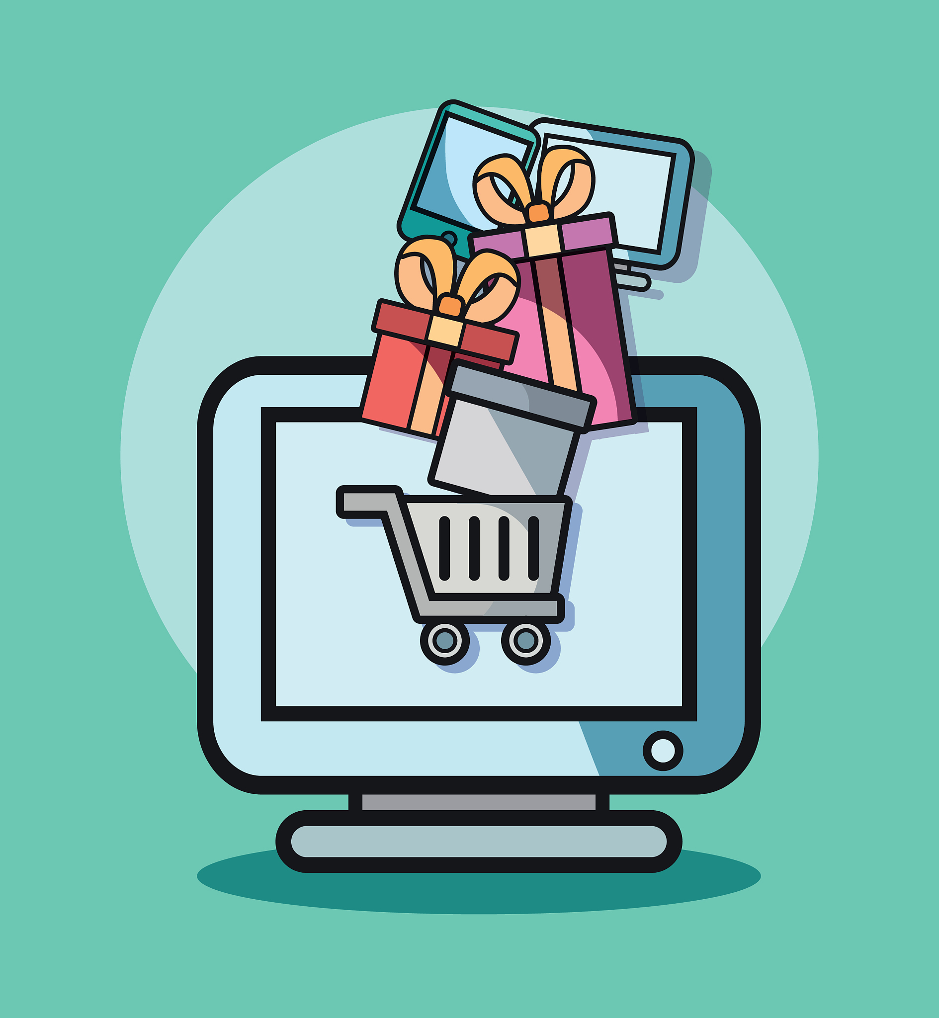 shopping online design
