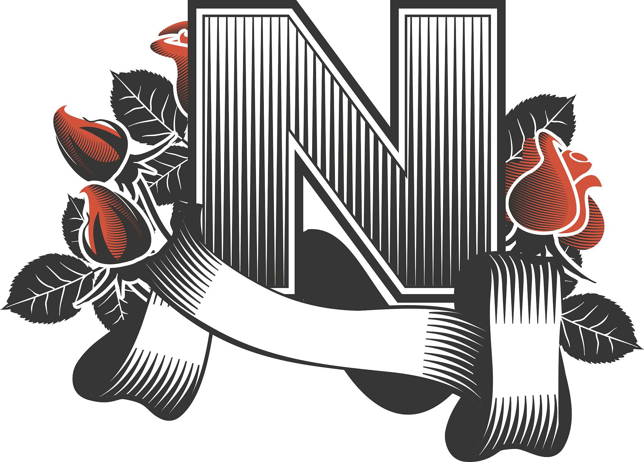 信函,矢量,英文字母<strong>n</strong>,商业广告标志,华丽的,纹理效果,部分,背景分离