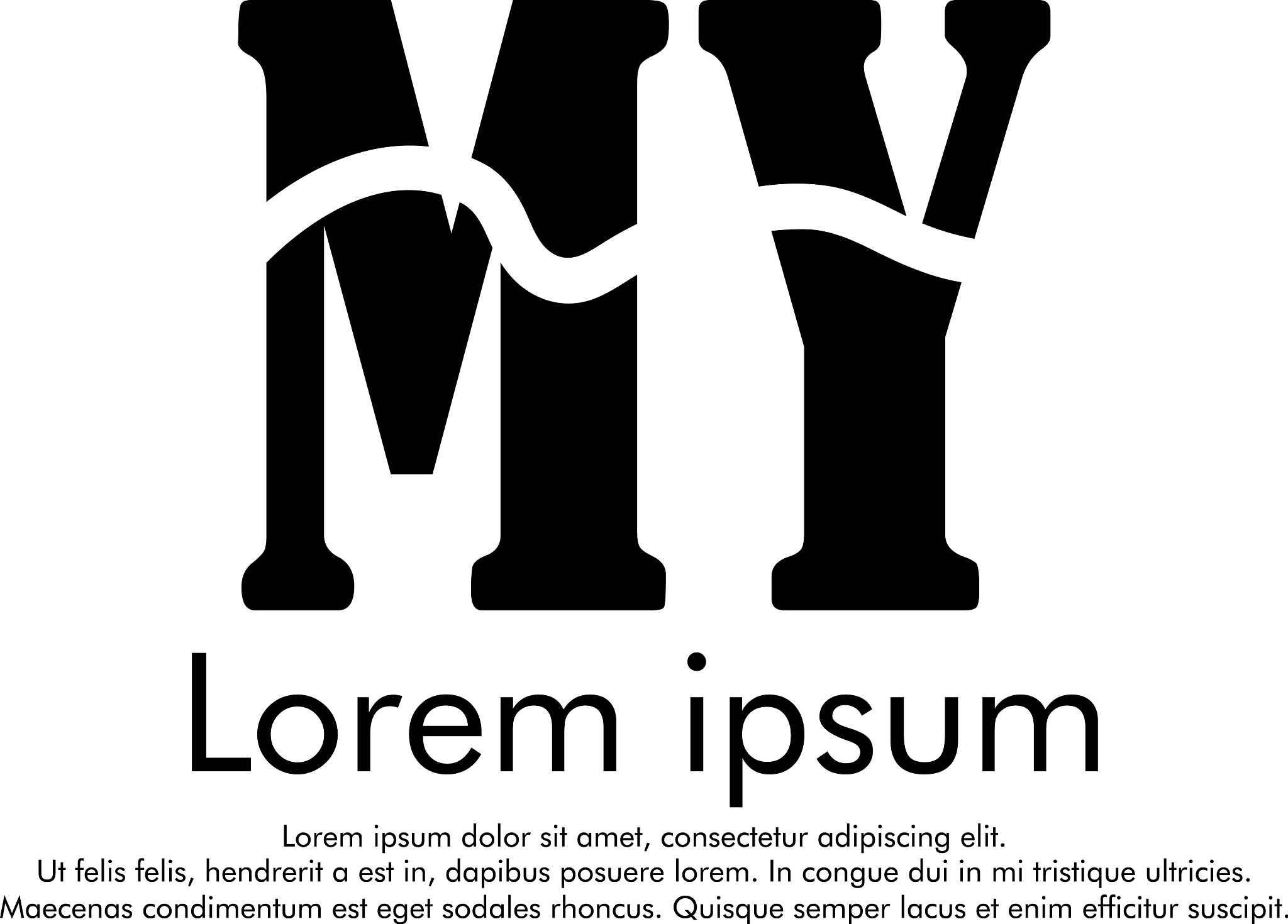 m y my initial abstract logo concept