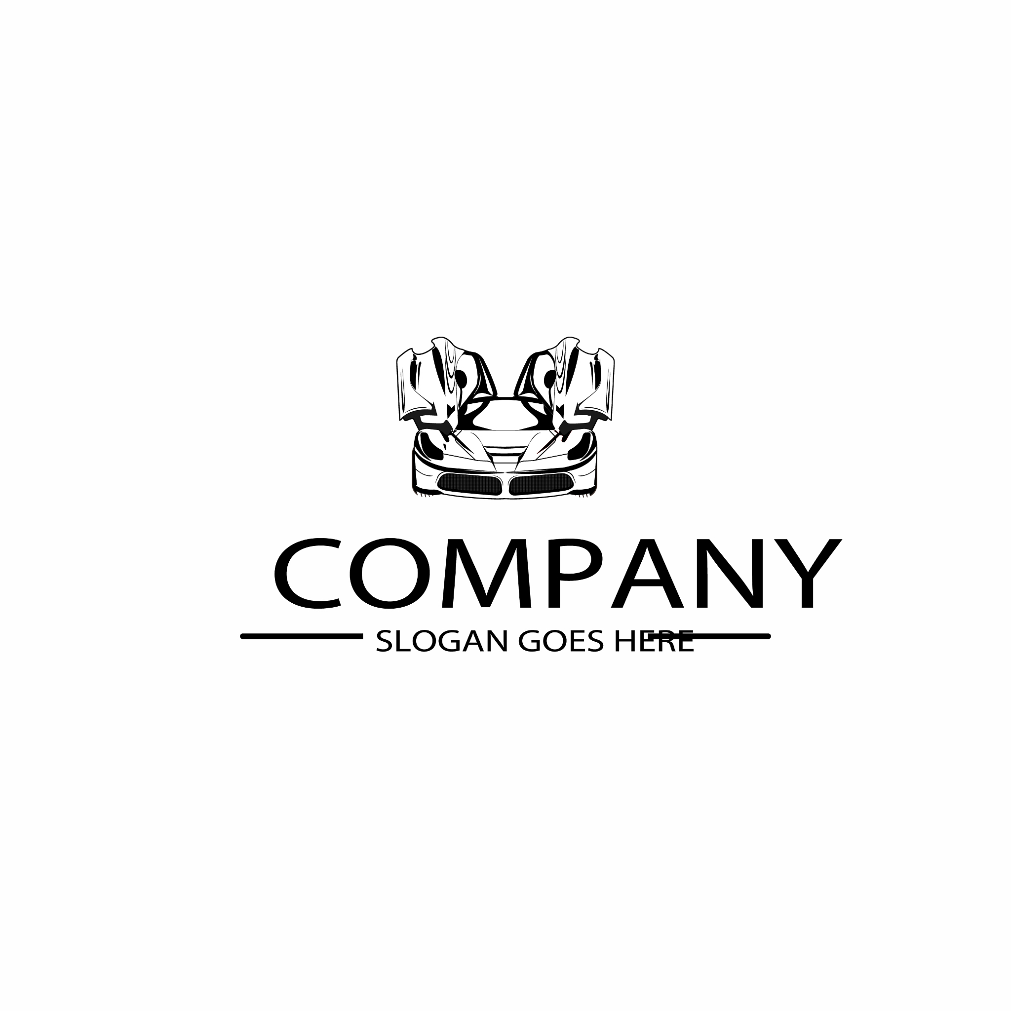 vehicle logo template car icon for business