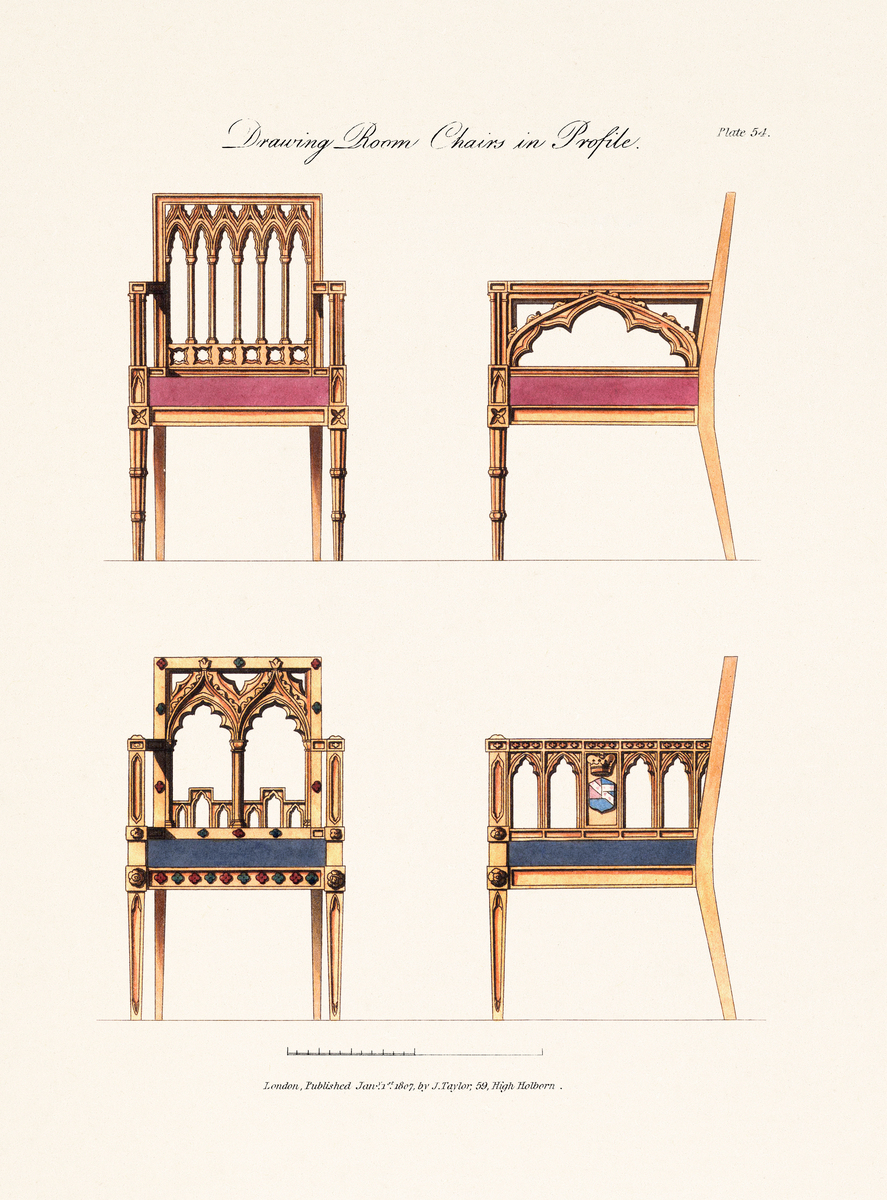 明清时期的官帽椅以古朴朴素的总体造型和平滑的线条而著称拥有适宜的比例尺度使其在功能、舒适度和美学方面达到了完美的统一。它的整体形制简洁左右对称式构图呈现出很强的均衡感。线条自然而优美色彩明丽而不张扬具有韵律感。从结构上看它是一种新型椅子以榫卯为基础采用圆头榫连接而成。比例尺度合适宜符合人体工程学和审美黄金比。它的长、宽、高等尺寸和现代扶手椅一样靠背椅大小相符三视图与各部位比例关系非常和谐正面侧面多