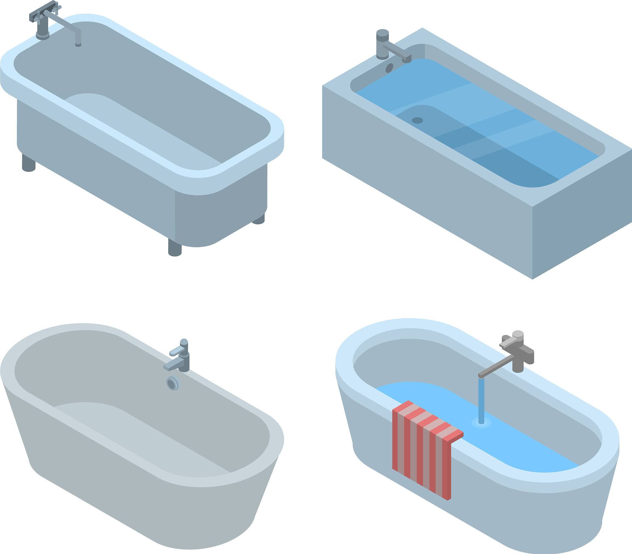 Bathtub Waterproof Seal Separating - English Translation