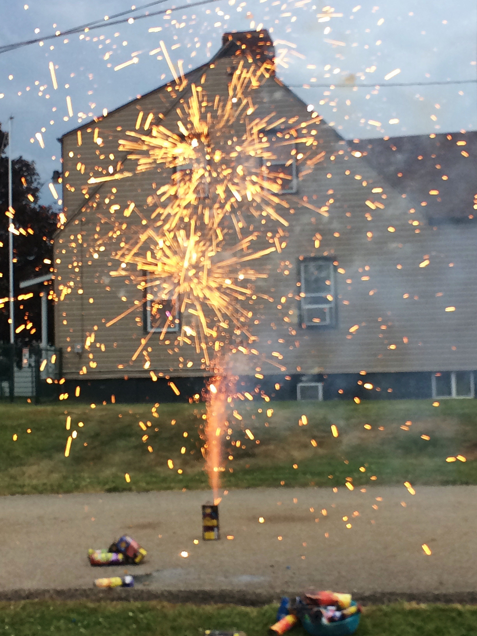放烟花会下雨吗？