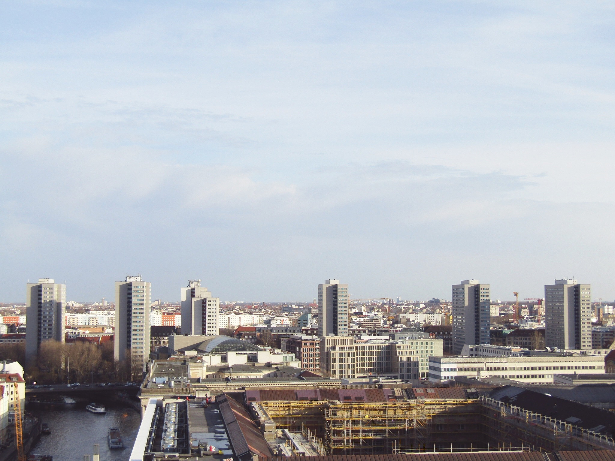 modern buildings in city against sky