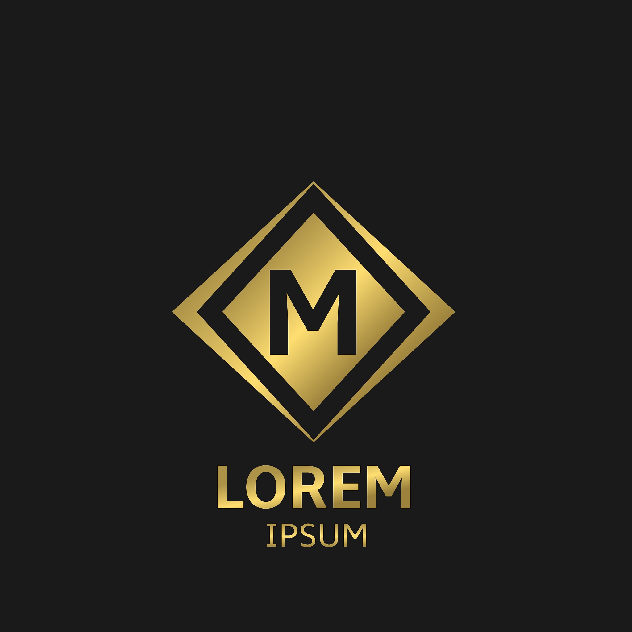 letter m logo