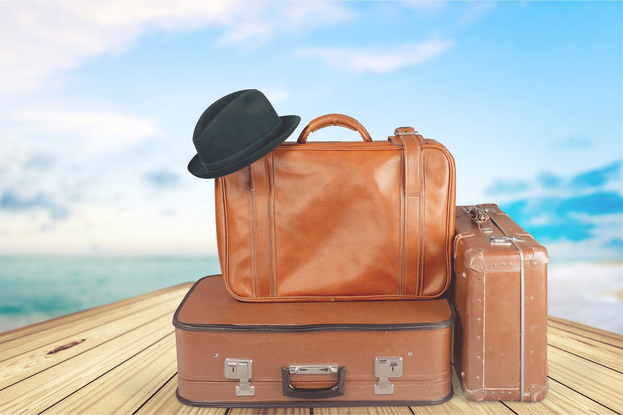 suitcase.