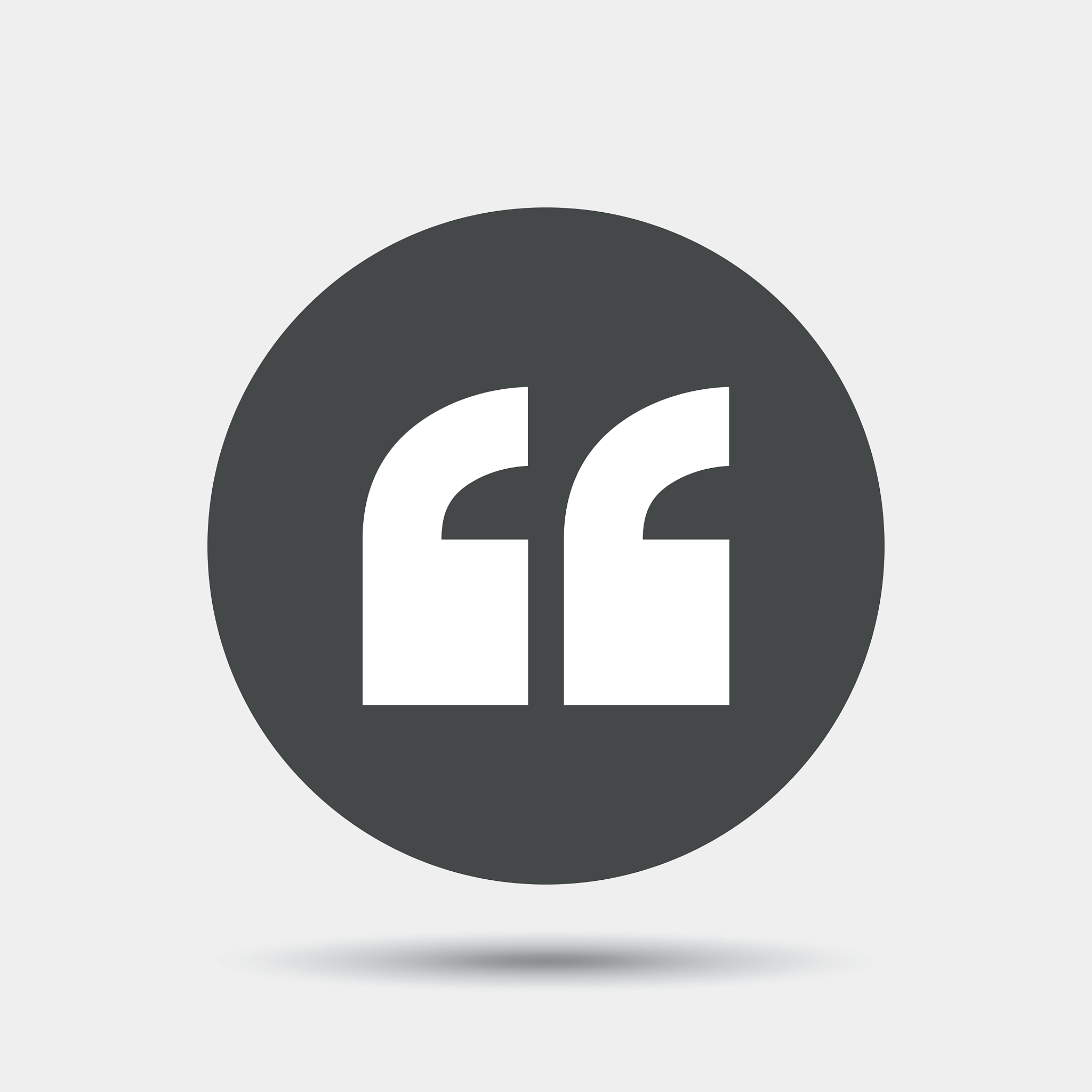 quote sign icon quotation mark symbol