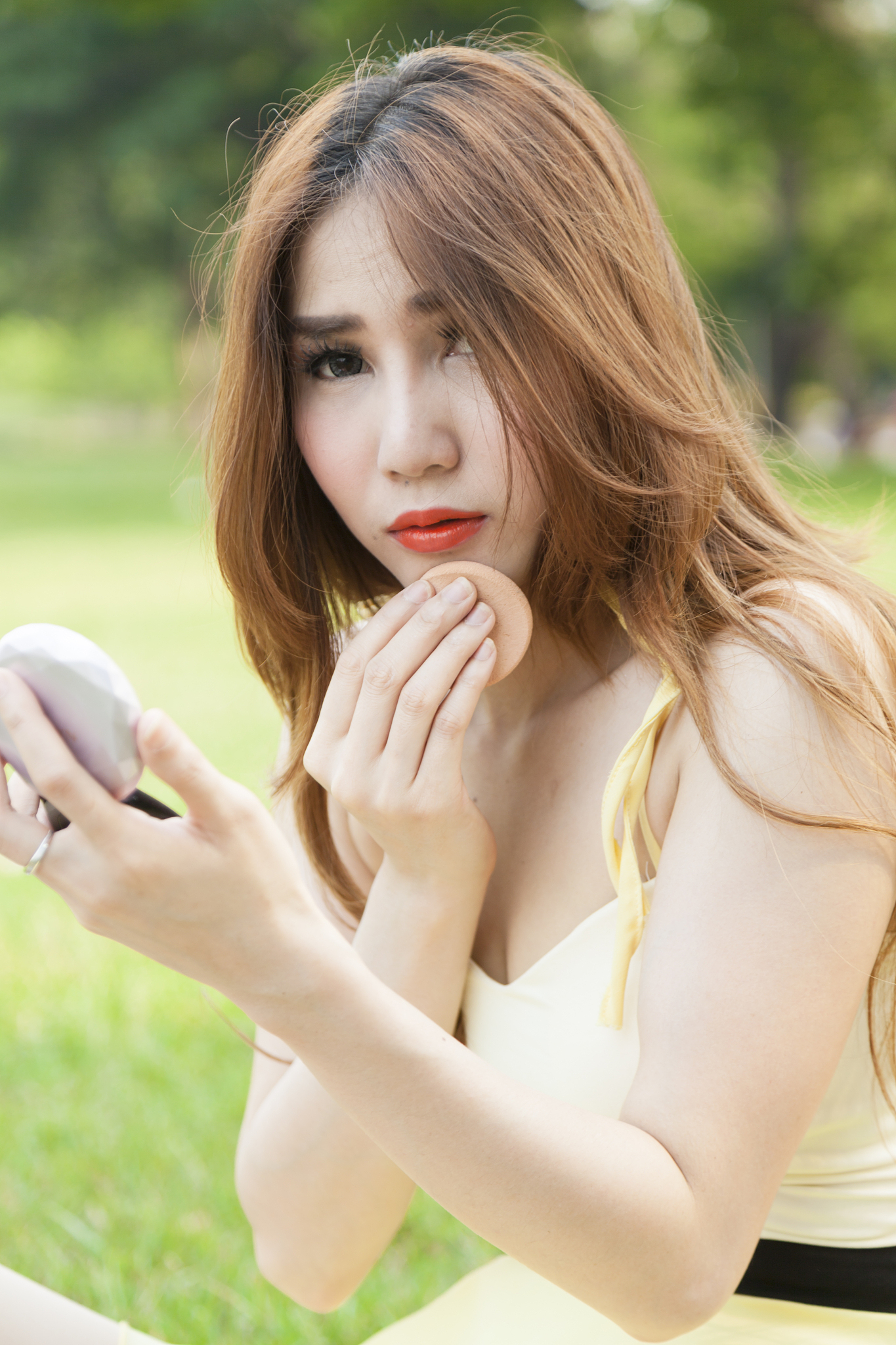 asian woman makeup