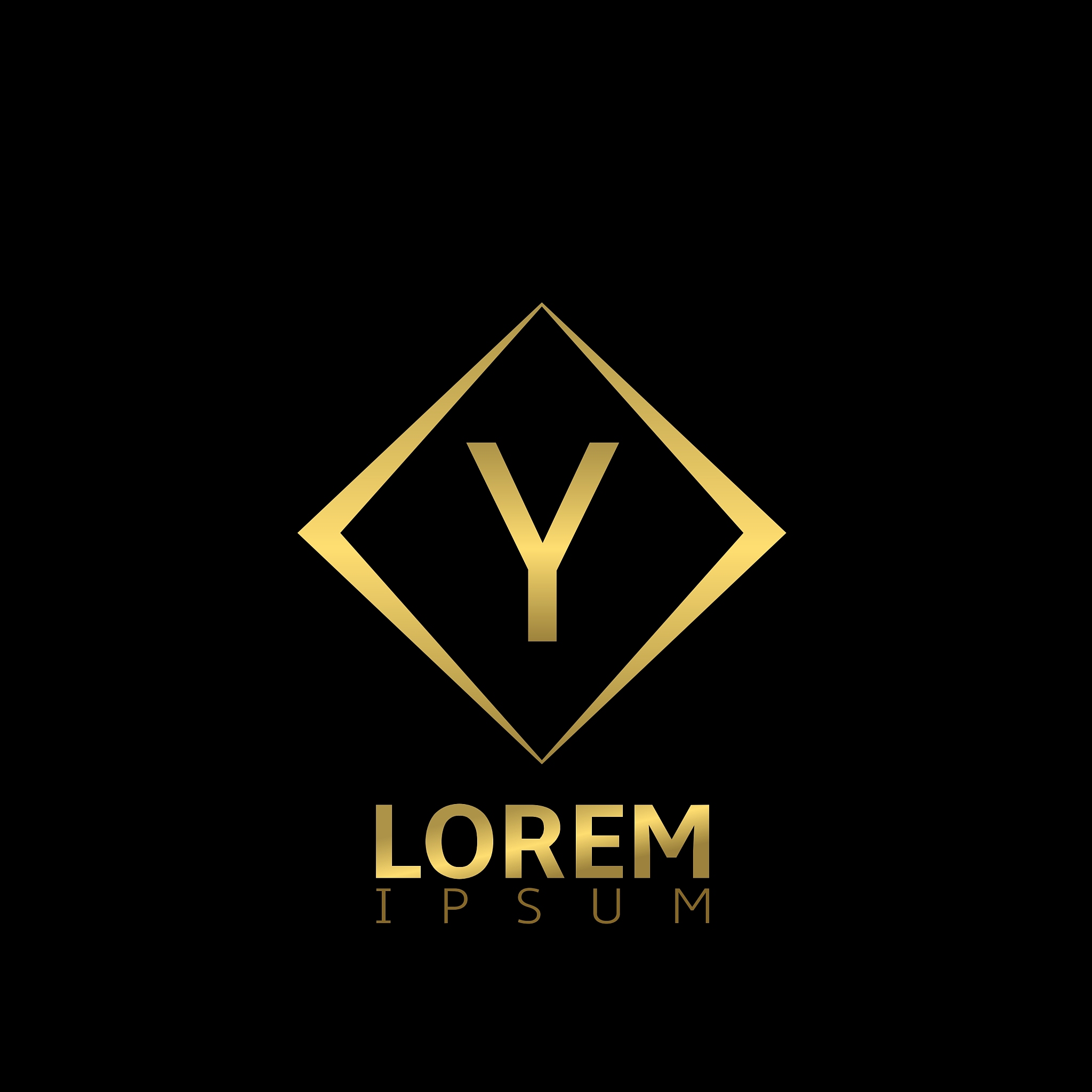 y letter logo