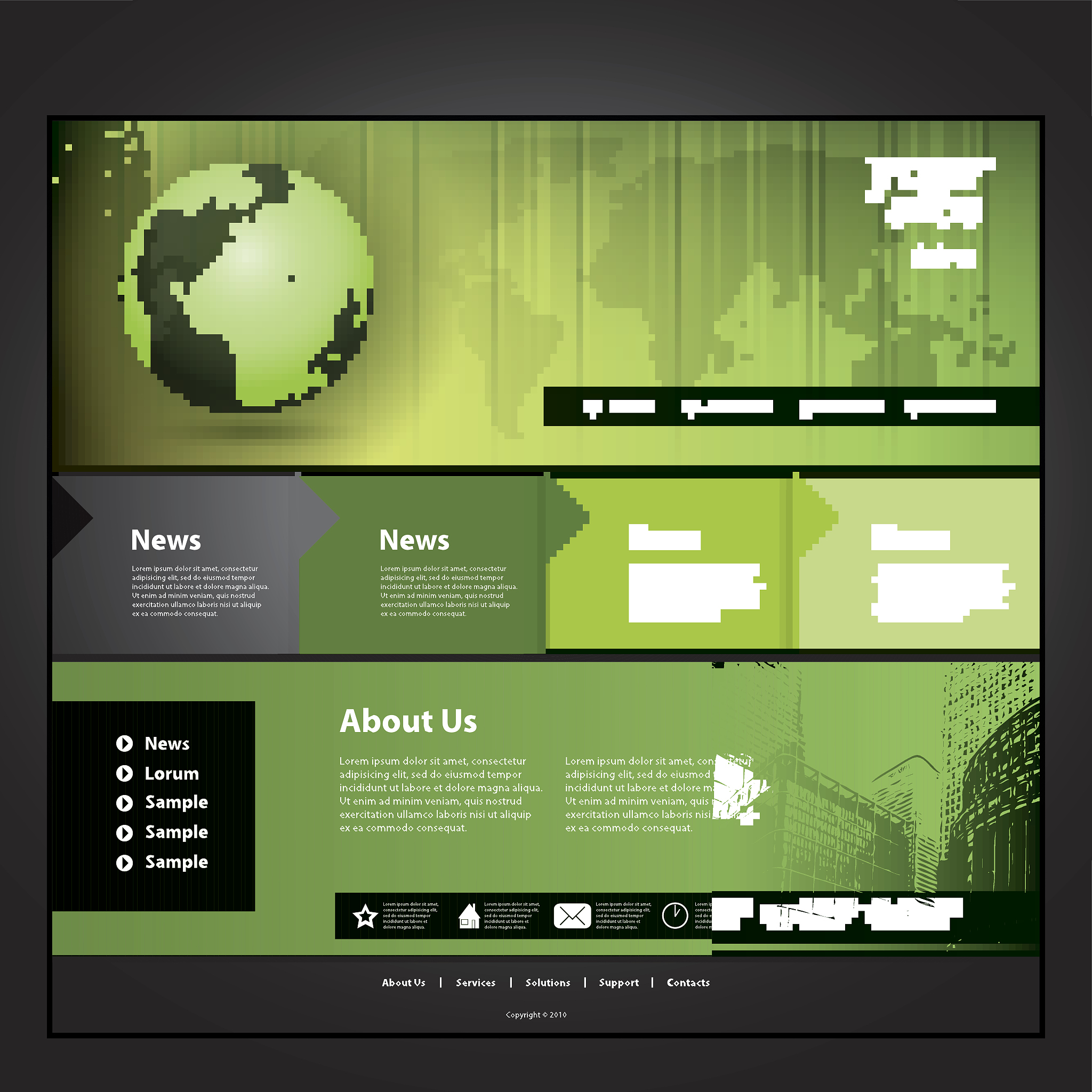 website template
