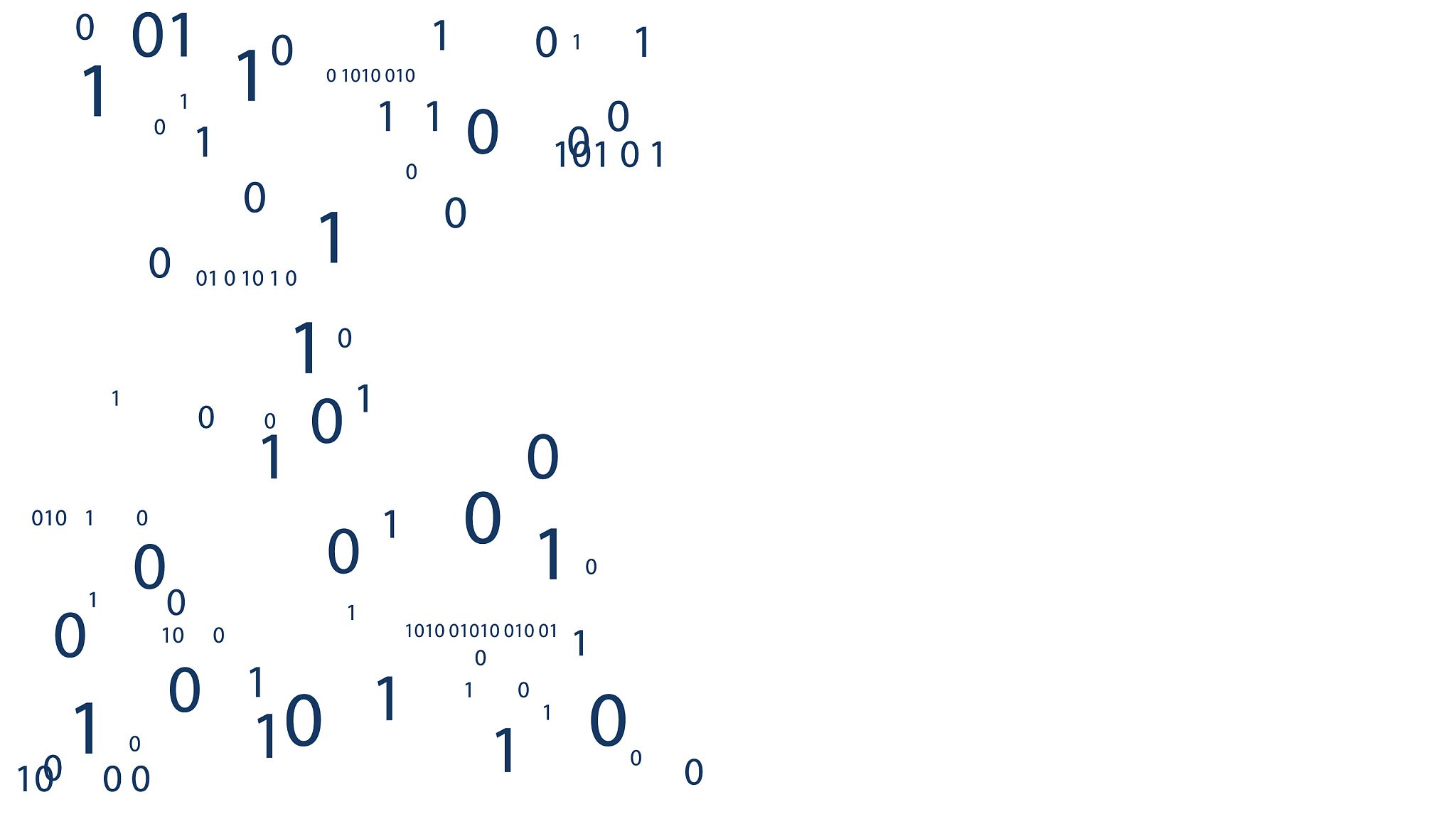 abstract numbers background
