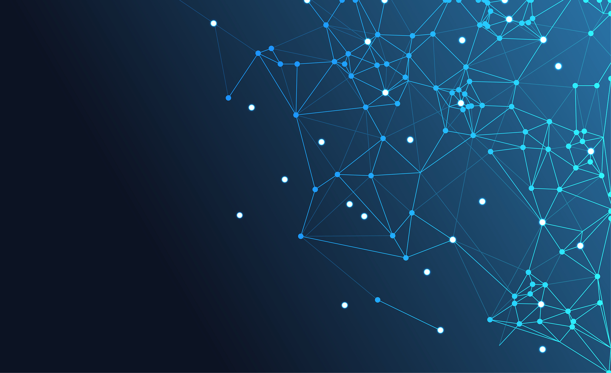 science network pattern, connecting lines and dots. big data vis